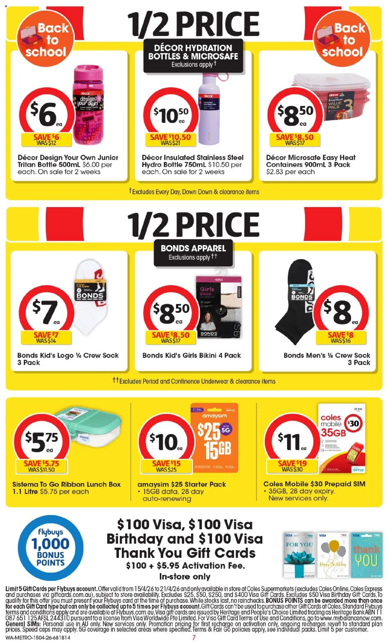 Coles catalogue - valid from 15.04.2026 | Page: 7