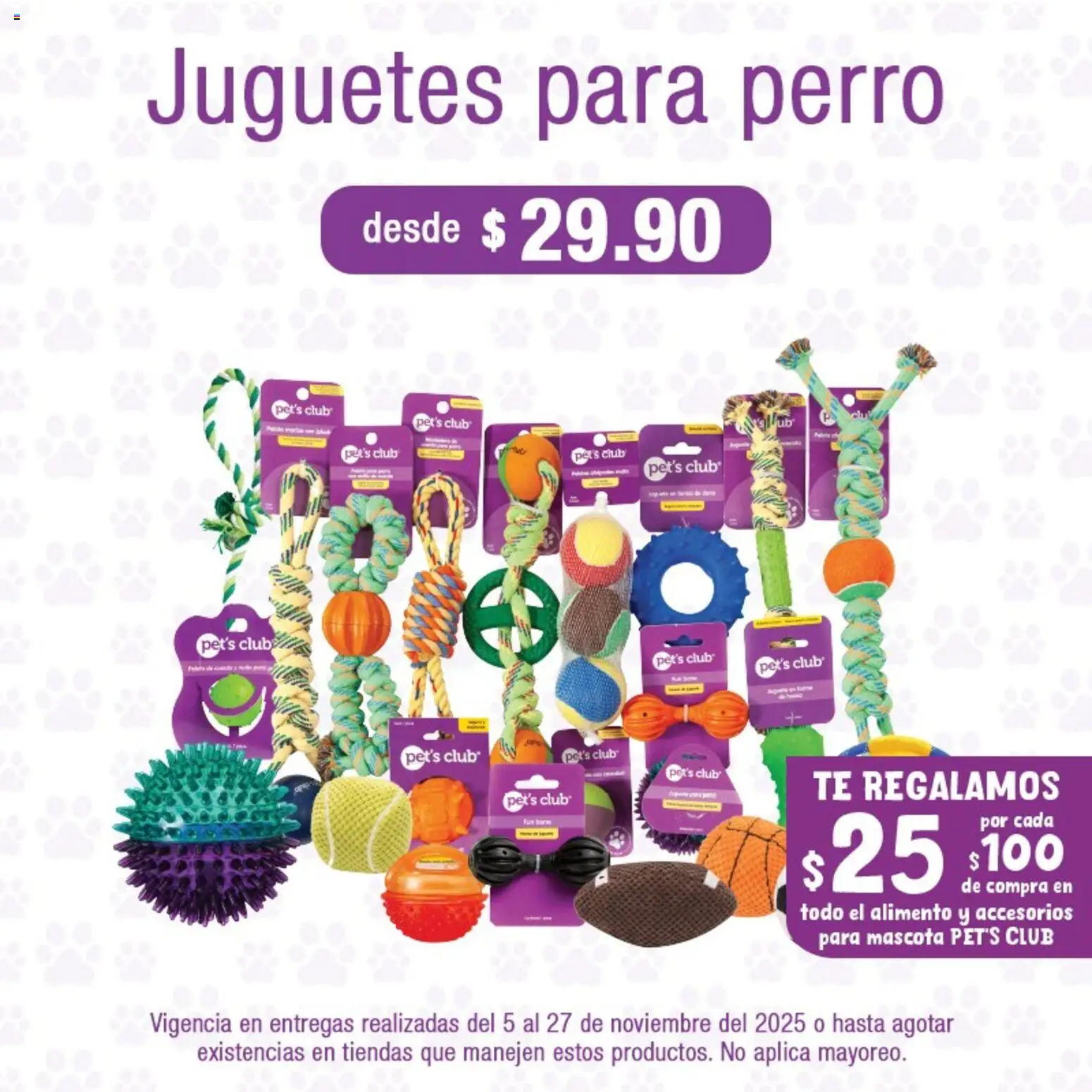 Nuevas ofertas de La Comer válidas en toda la República Mexicana desde el 05.11.2025. ¡Encuentra las mejores ofertas en La Comer folleto Pet's Club! | Página: 6 | Productos: Té
