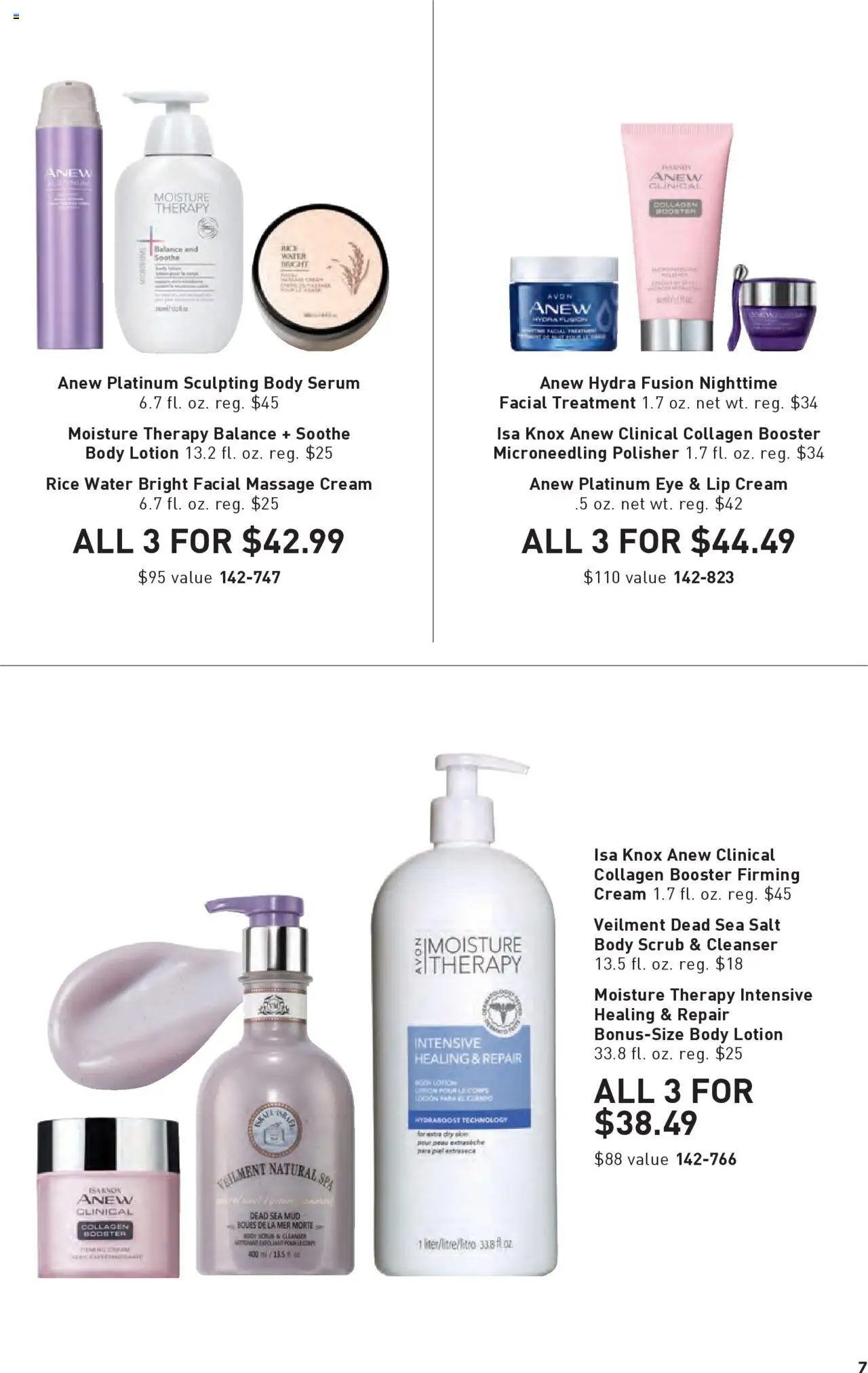 Avon Good Buys Flyer - valid from 13.08.2025 | Page: 7 | Products: Fusion, Cream, Water, Salt