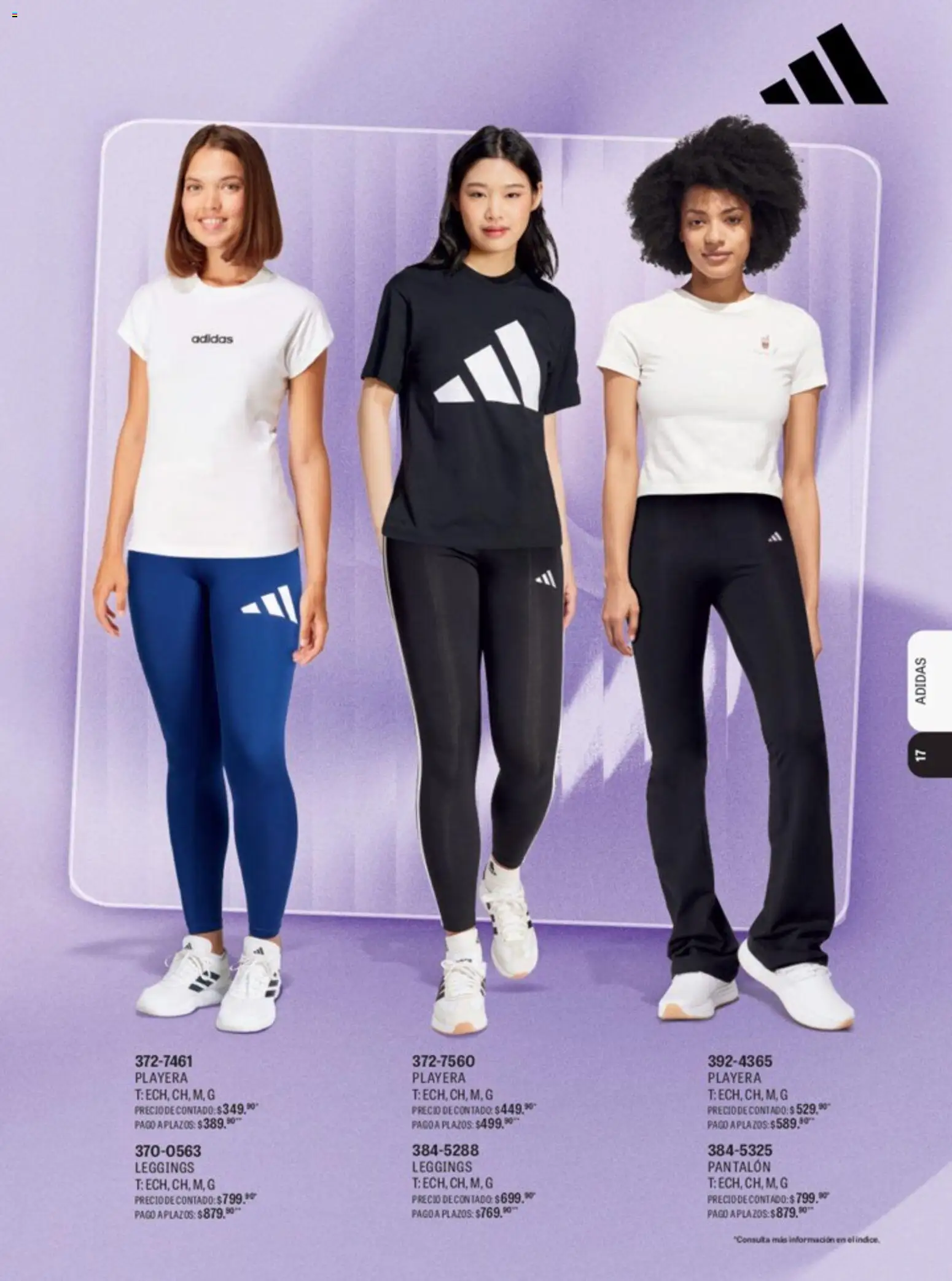 Nuevas ofertas de Andrea válidas en toda la República Mexicana desde el 15.04.2026. ¡Encuentra las mejores ofertas en Andrea catálogo Lo mejor en marcas! | Página: 14 | Productos: Leggings, Playera