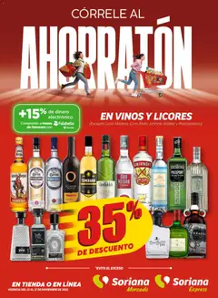 Vista previa de Soriana - Ahorratón Mercado: BCS, Son y Sin, nuevo folleto de la tienda, válido en México a partir del 13.11.2025