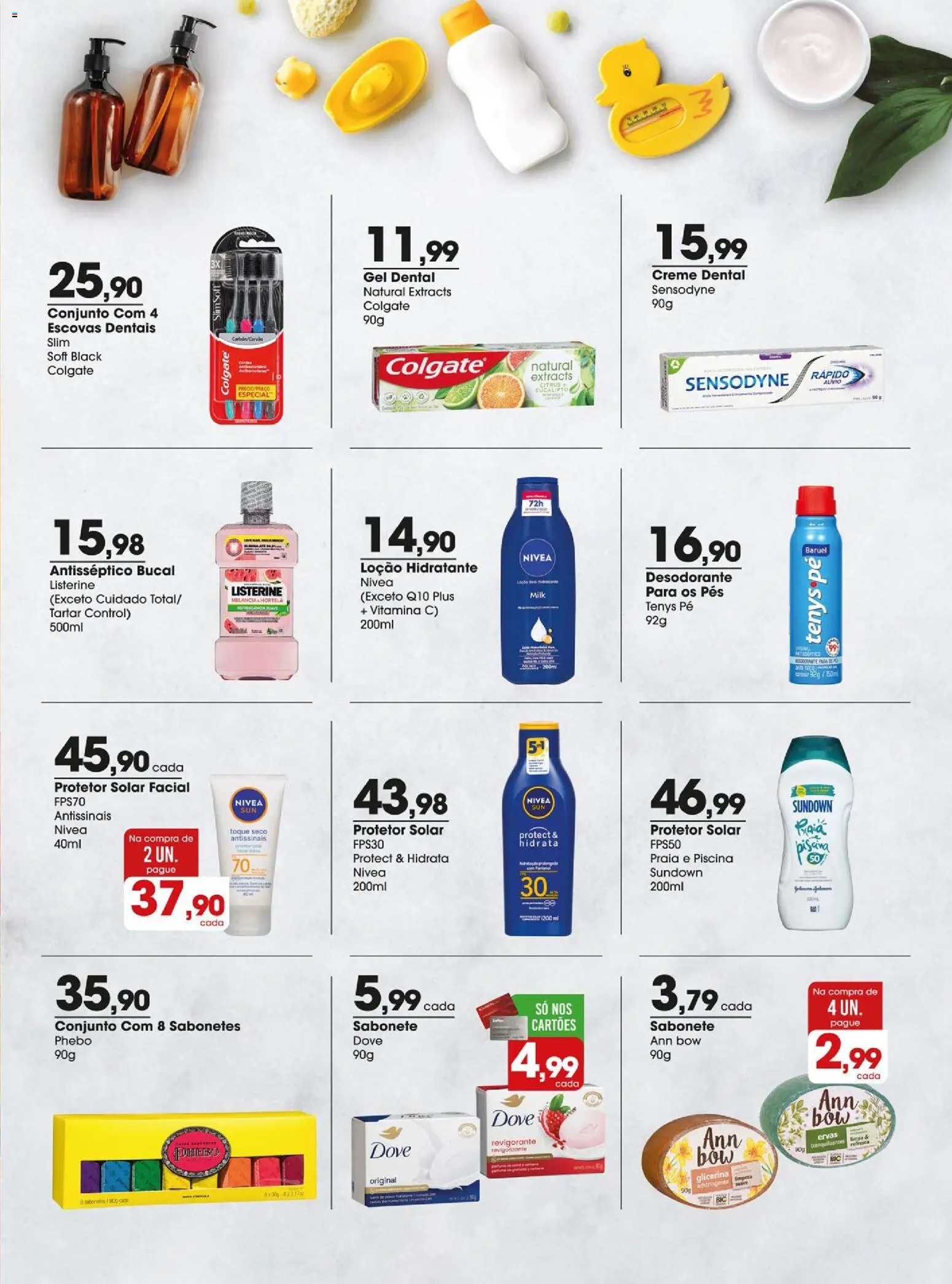 Zaffari Folheto - válido de 19.02.2026 | Página: 15 | Produtos: Melancia, Desodorante, Bolo, Protetor solar facial