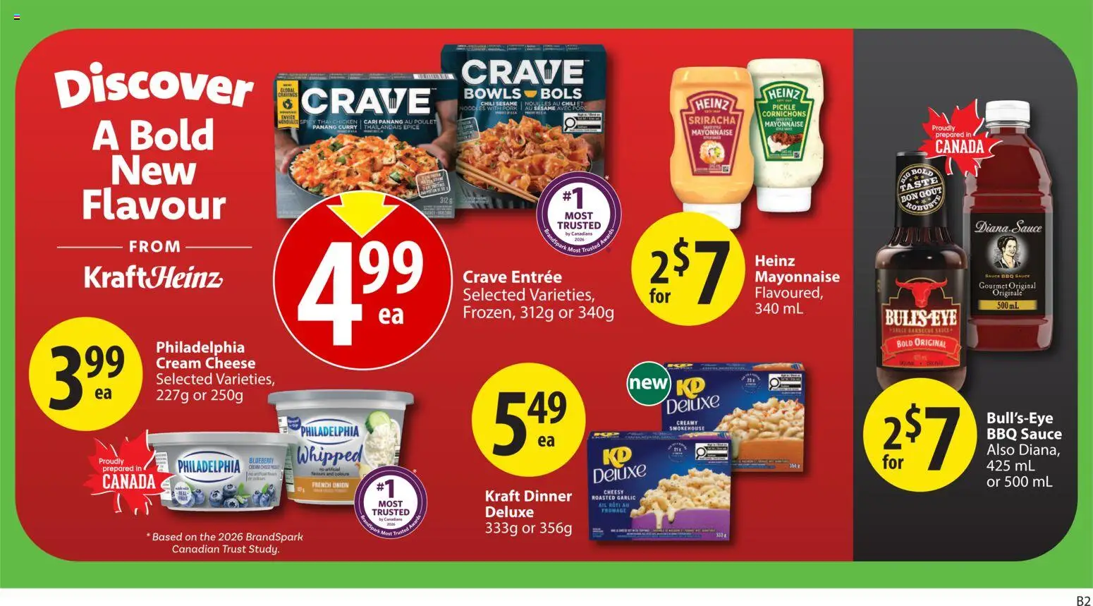 Save on foods flyer valid from 09.04.2026 | Page: 16 | Products: Noodles, Cheese, Chicken, Pork