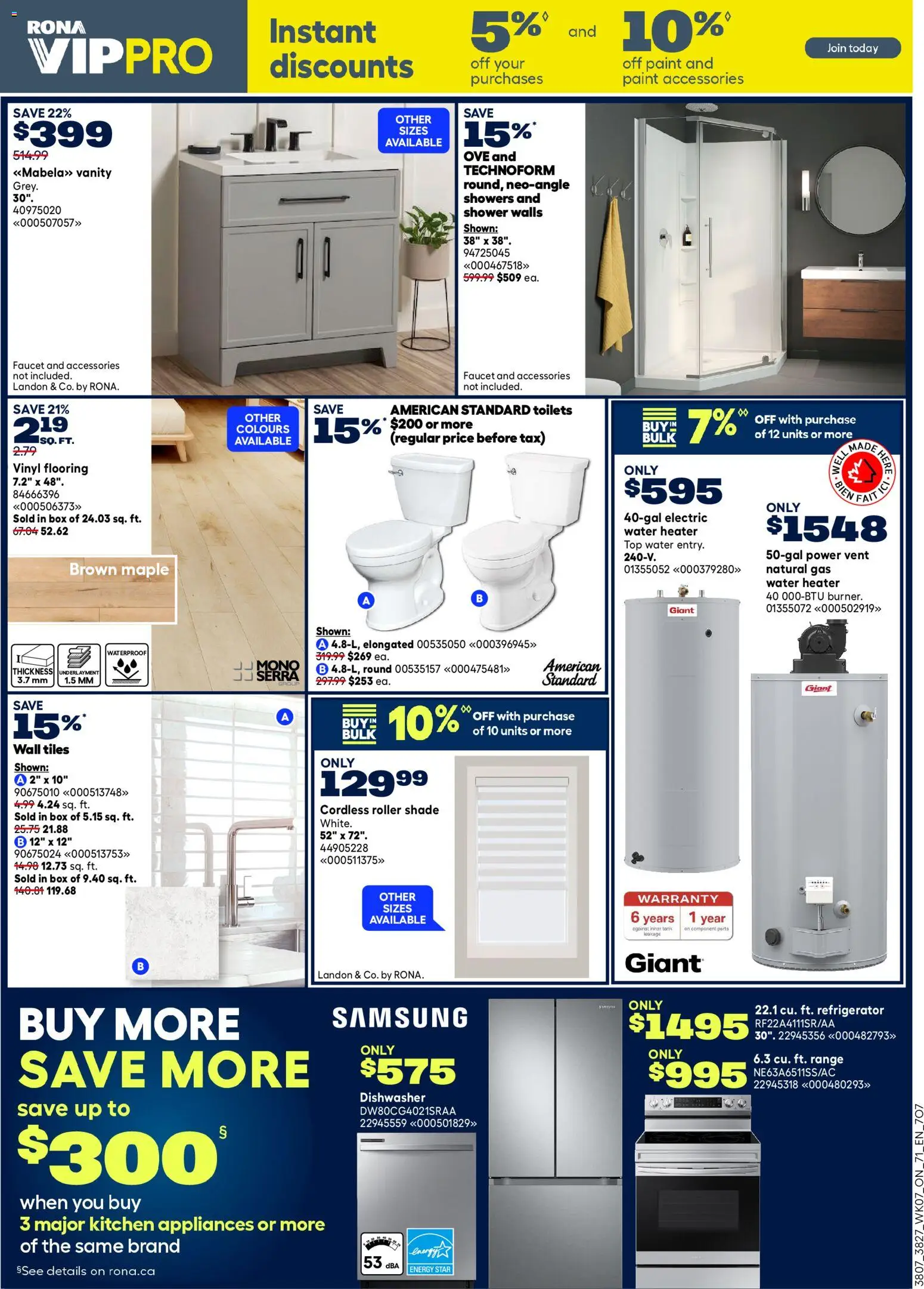 Rona Flyer from Mar 12, 2026 - Unlock Huge Savings | Canada