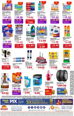 Encarte Assaí Atacadista - SP - Pré-Visualização do folheto da loja Assaí Atacadista, válido de 07.11.2025 | Página: 4 | Produtos: Shampoo, Pneus, Arroz, Amaciante