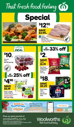 Woolworths South Island catalogue preview  - valid from 12.01.2026