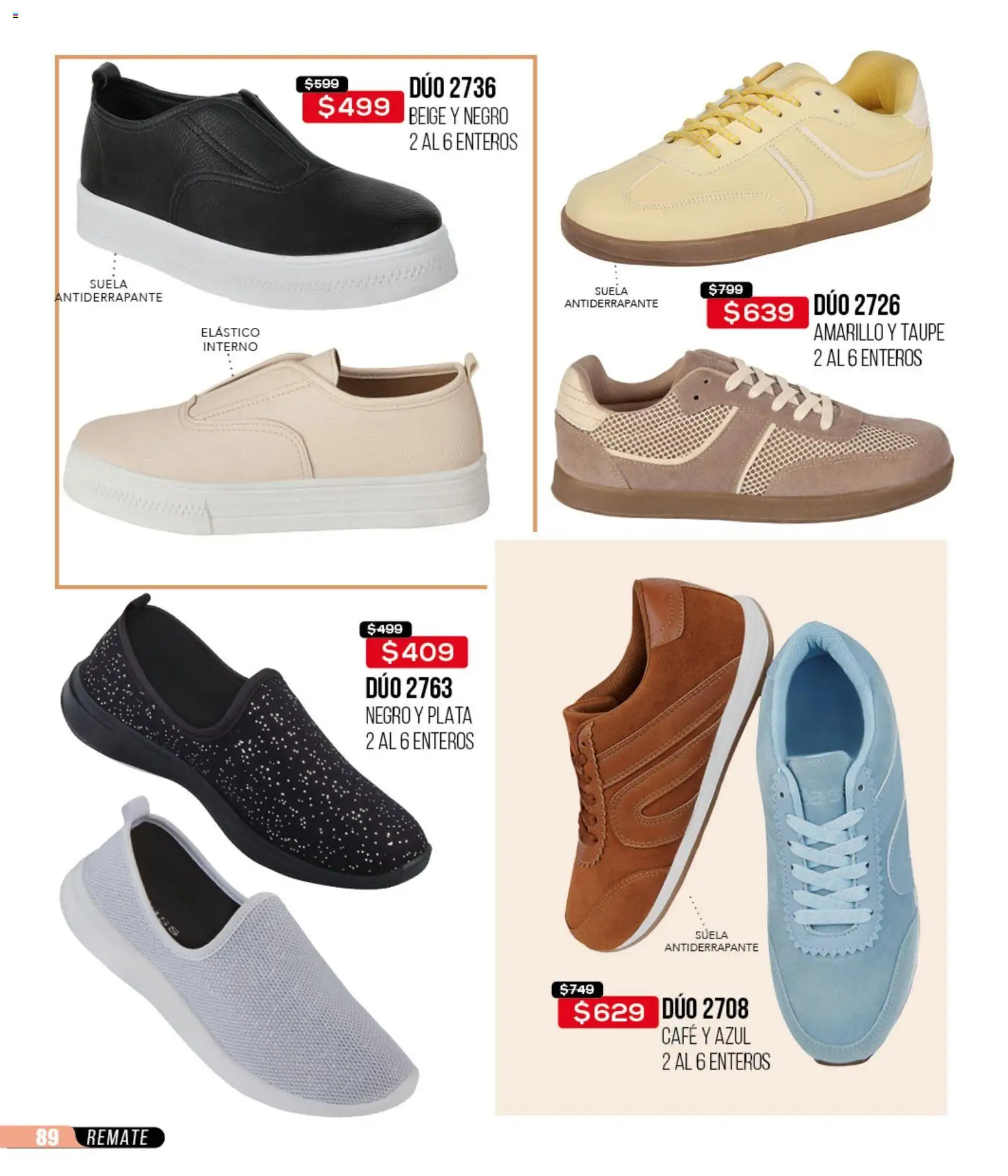 Nuevas ofertas de Cklass válidas en toda la República Mexicana desde el 06.02.2026. ¡Encuentra las mejores ofertas en Cklass catálogo Ramate Digital Calzado! | Página: 90