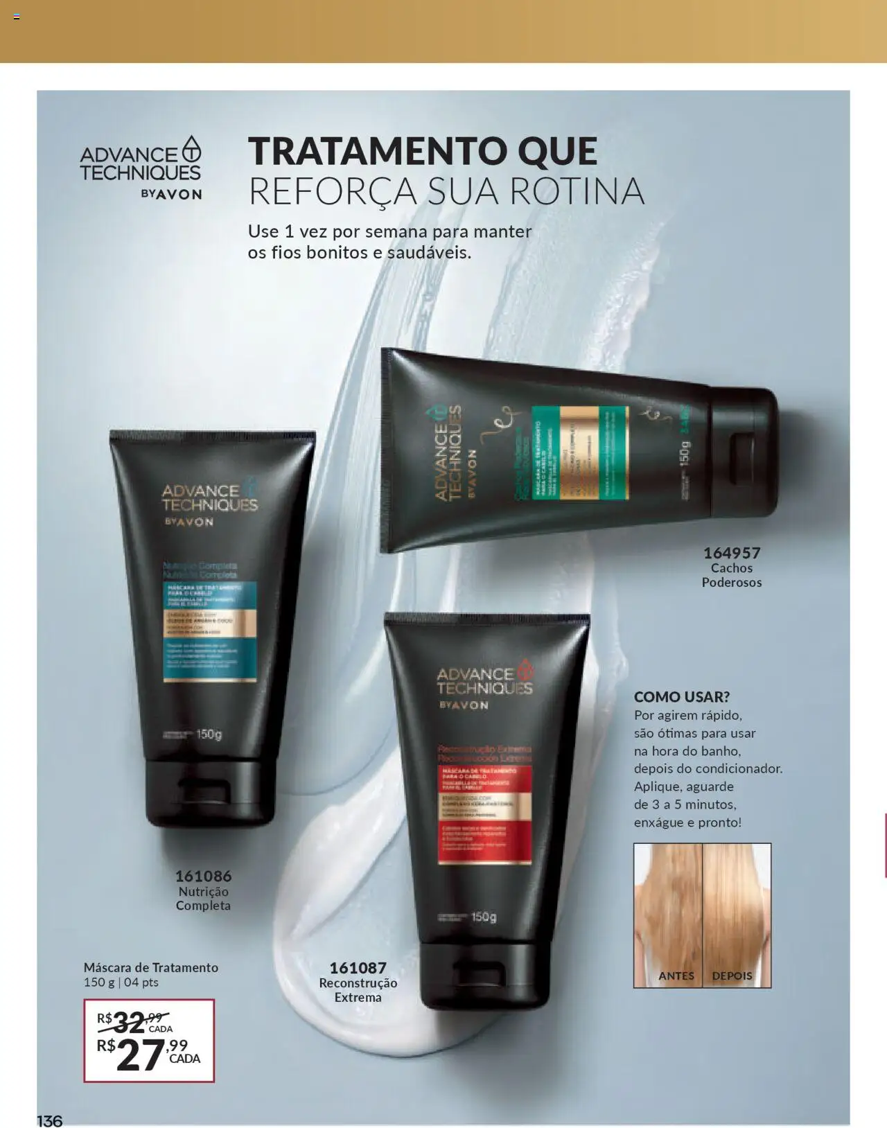 Avon Folheto - válido de 13.08.2025 | Página: 136