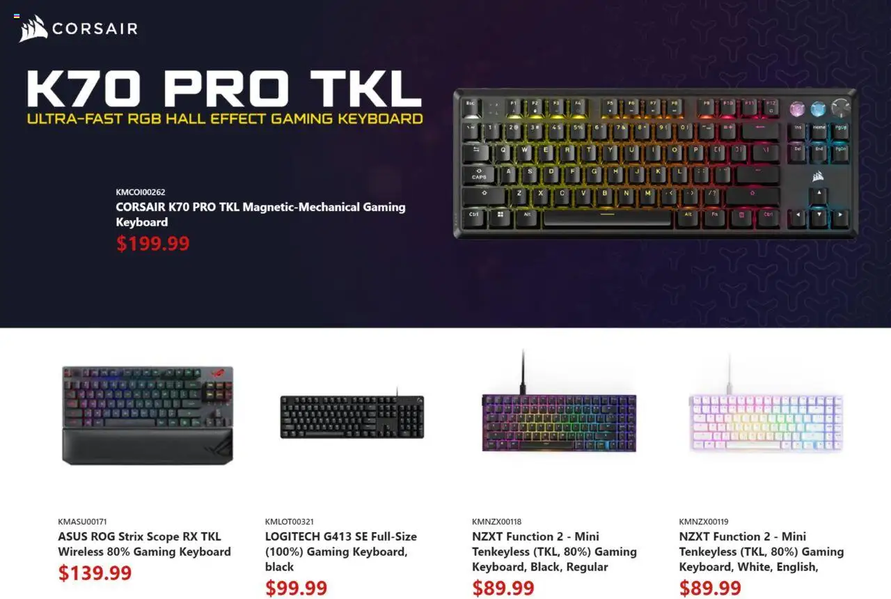 Canada Computers flyer valid from 12.09.2025 | Page: 5 | Products: Keyboard