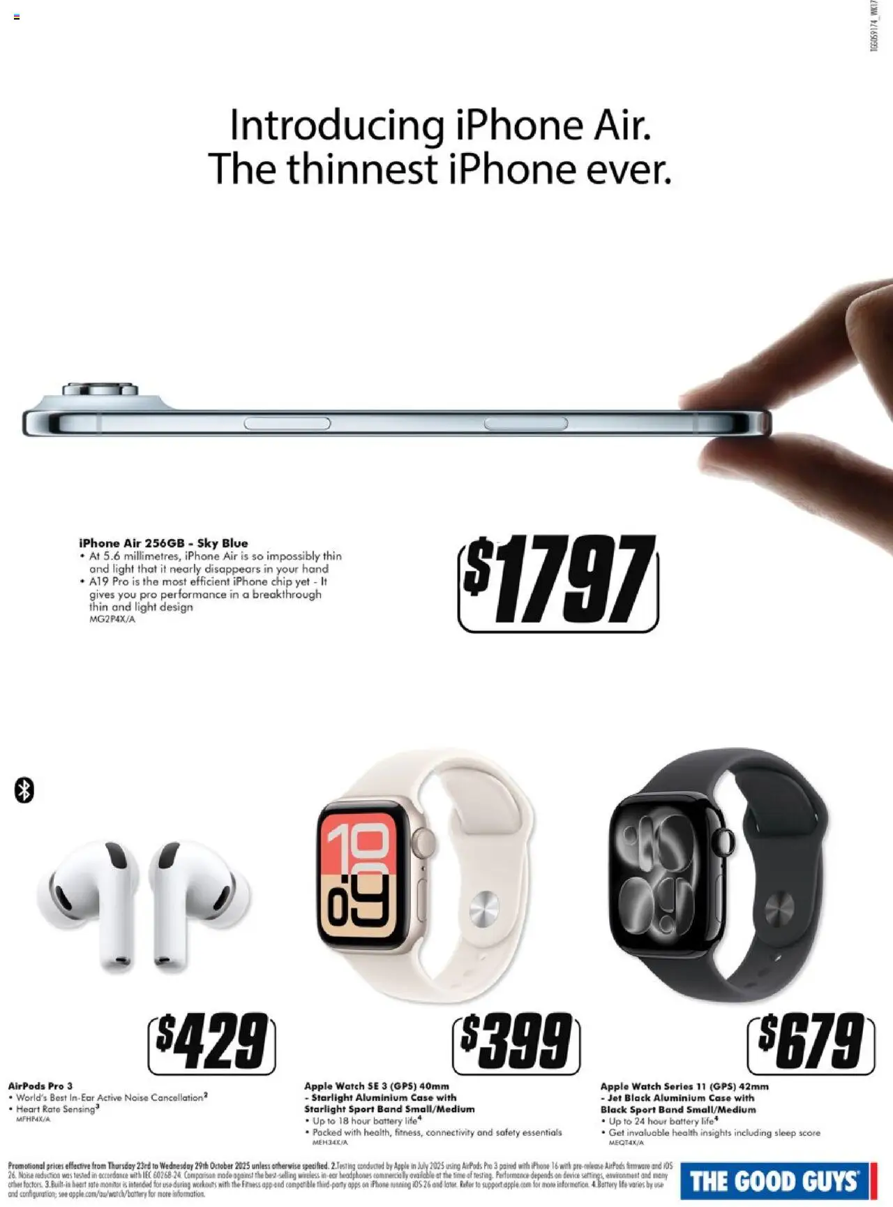 The Good Guys catalogue - valid from 22.10.2025 | Page: 16 | Products: Battery, Watch, Monitor, Headphones