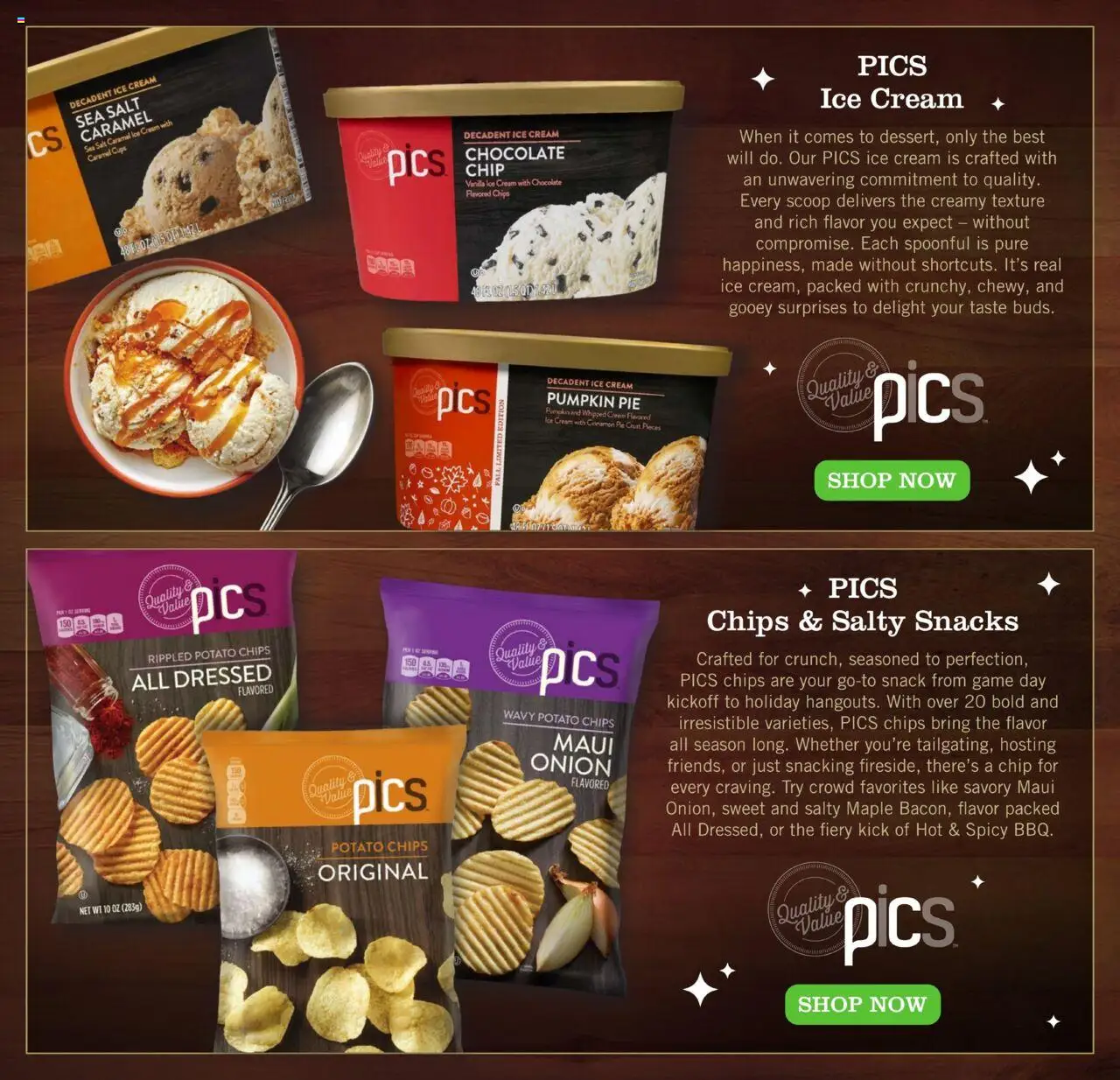 Price Chopper Celebrating 10 Years Fresh - valid from 15.09.2025 | Page: 4 | Products: Cream, Ice cream, Salt, Pumpkin Pie