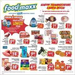 Preview of FoodMaxx weekly ads valid from 19.11.2025