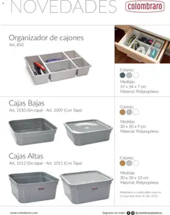 Vista previa Colombraro catálogo válido desde el 01.01.2025 | Página: 11 | Productos: Organizador