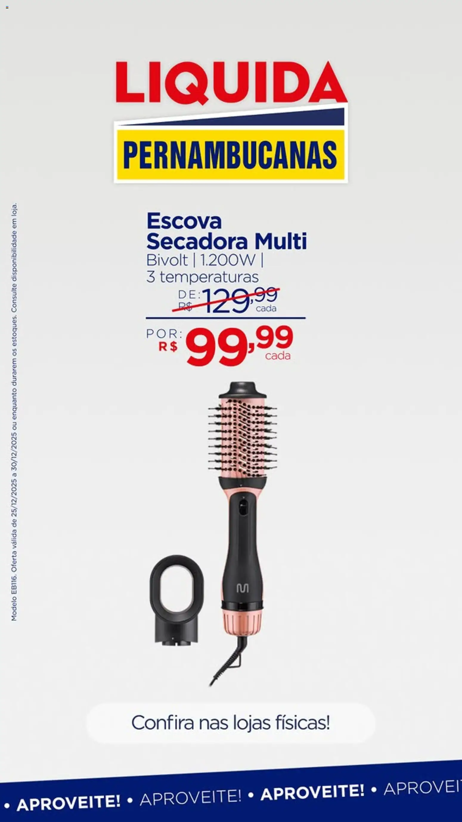 Pernambucanas Folheto - válido de 25.12.2025 | Página: 9 | Produtos: Escova secadora, Escova