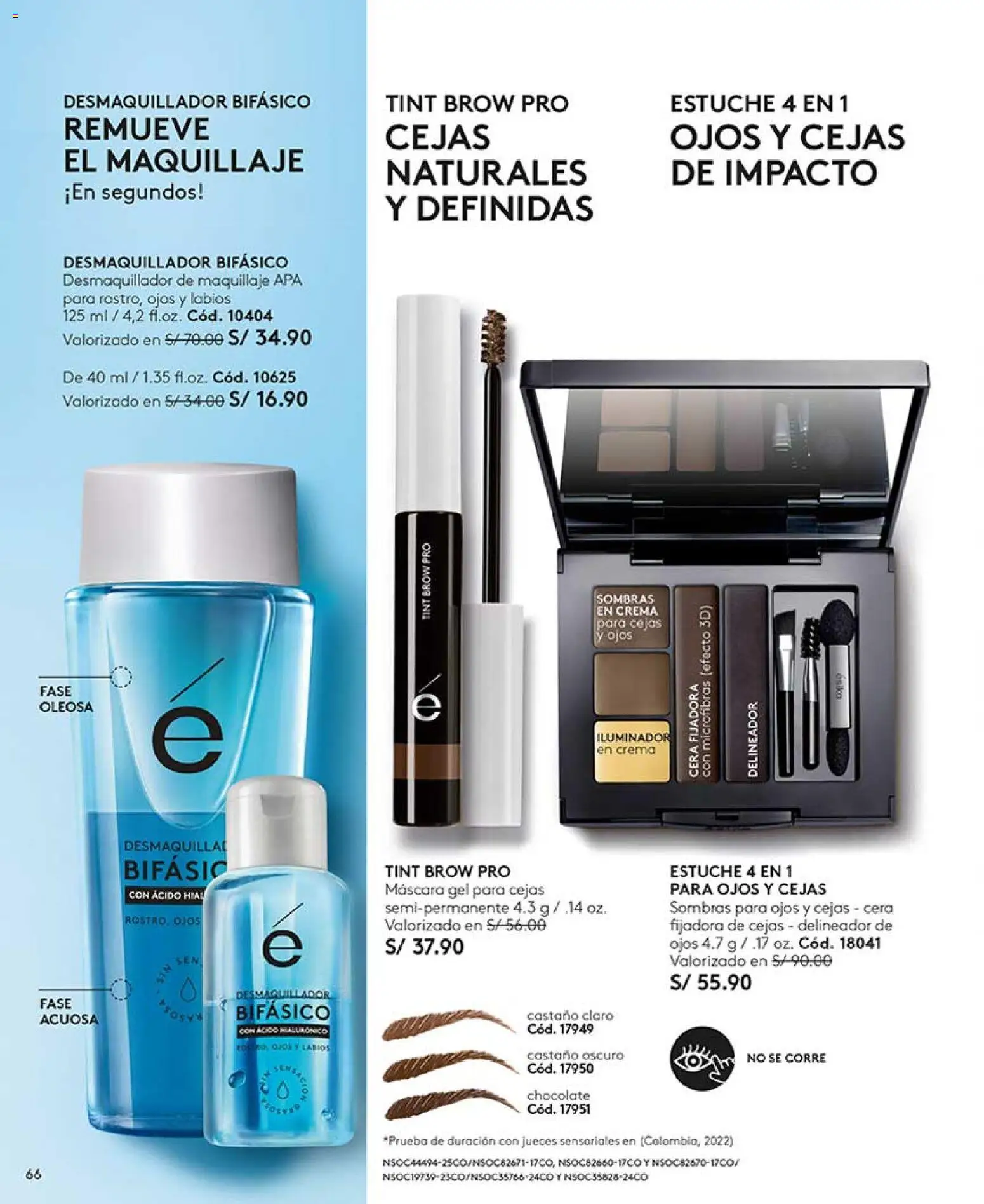 Catálogo Ésika válido desde 21.02.2026 | Página: 66 | Productos: Máscara, Delineador, Crema, Maquillaje