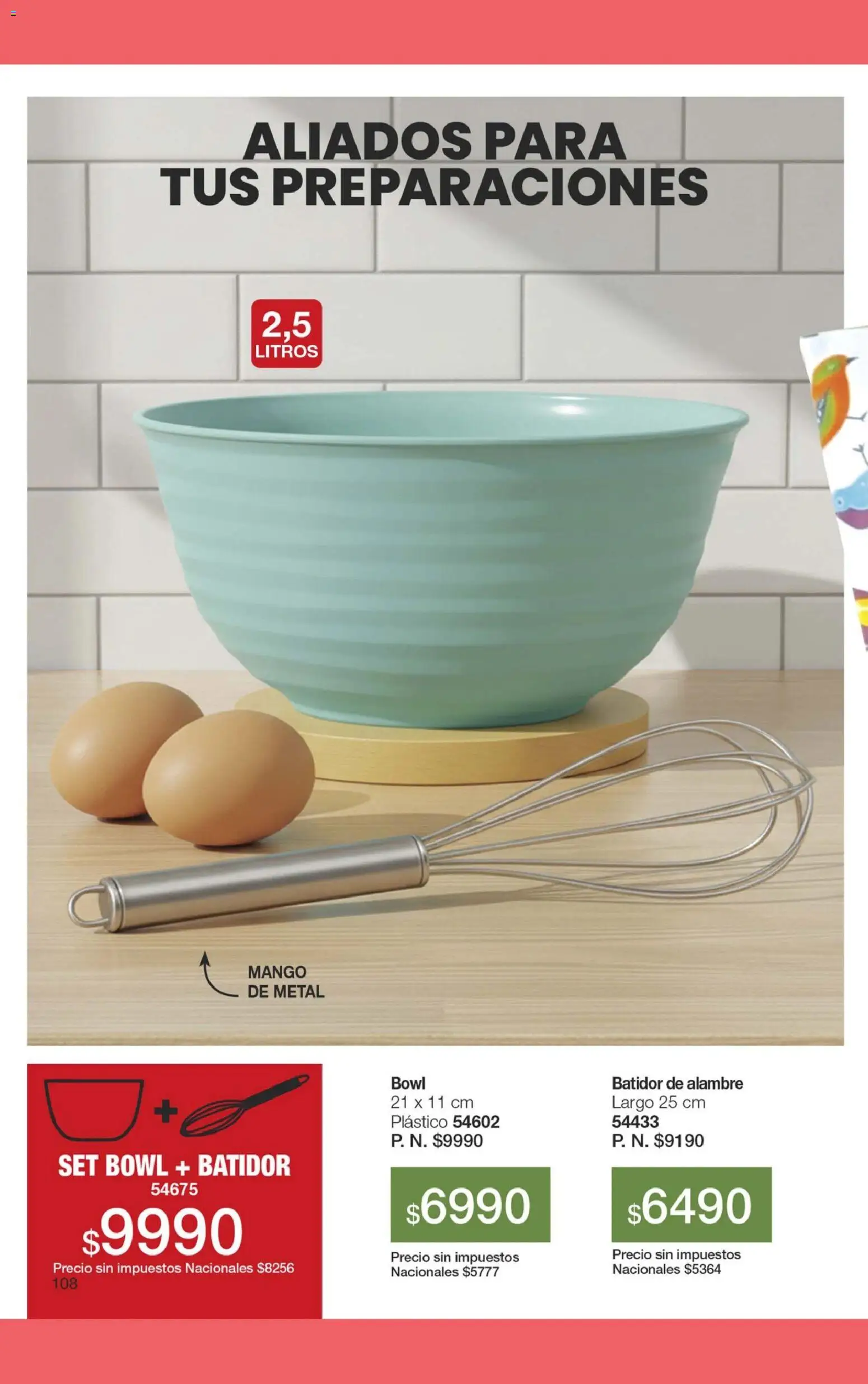 Gigot - CAMPAÑA 05 │ válido desde el 28.02.2026 | Página: 114 | Productos: Bowl, Mango, Batidor