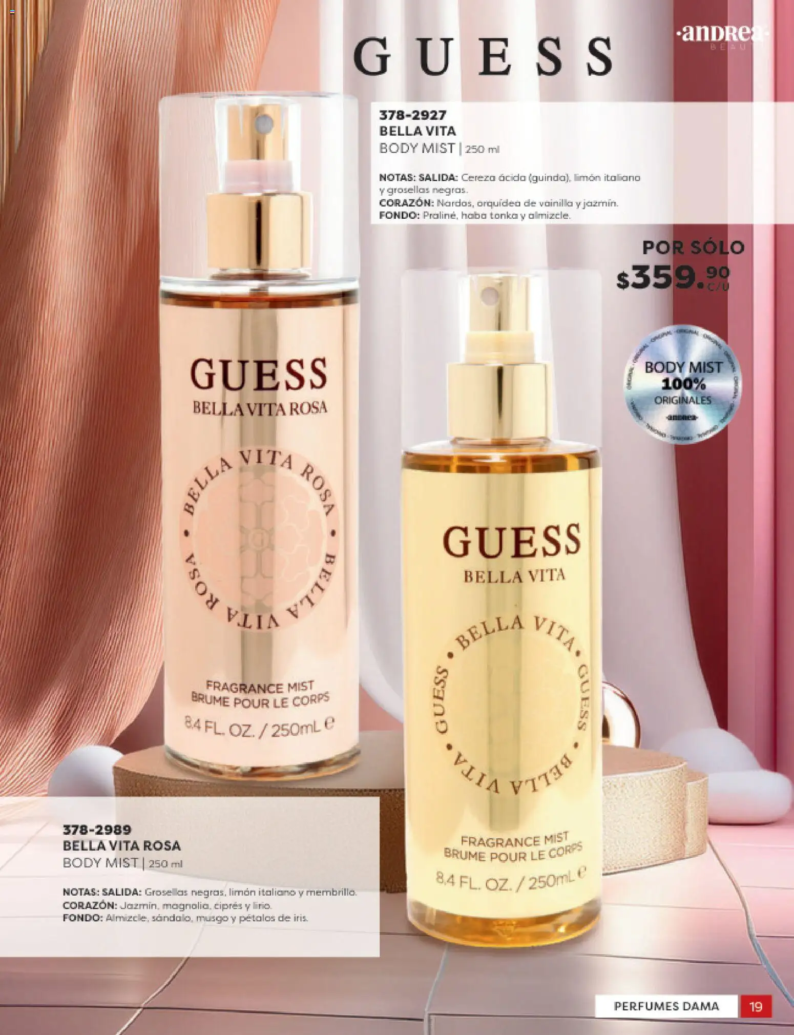 Nuevas ofertas de Andrea válidas en toda la República Mexicana desde el 31.10.2025. ¡Encuentra las mejores ofertas en Andrea catálogo Beauty! | Página: 19 | Productos: Limón, Body