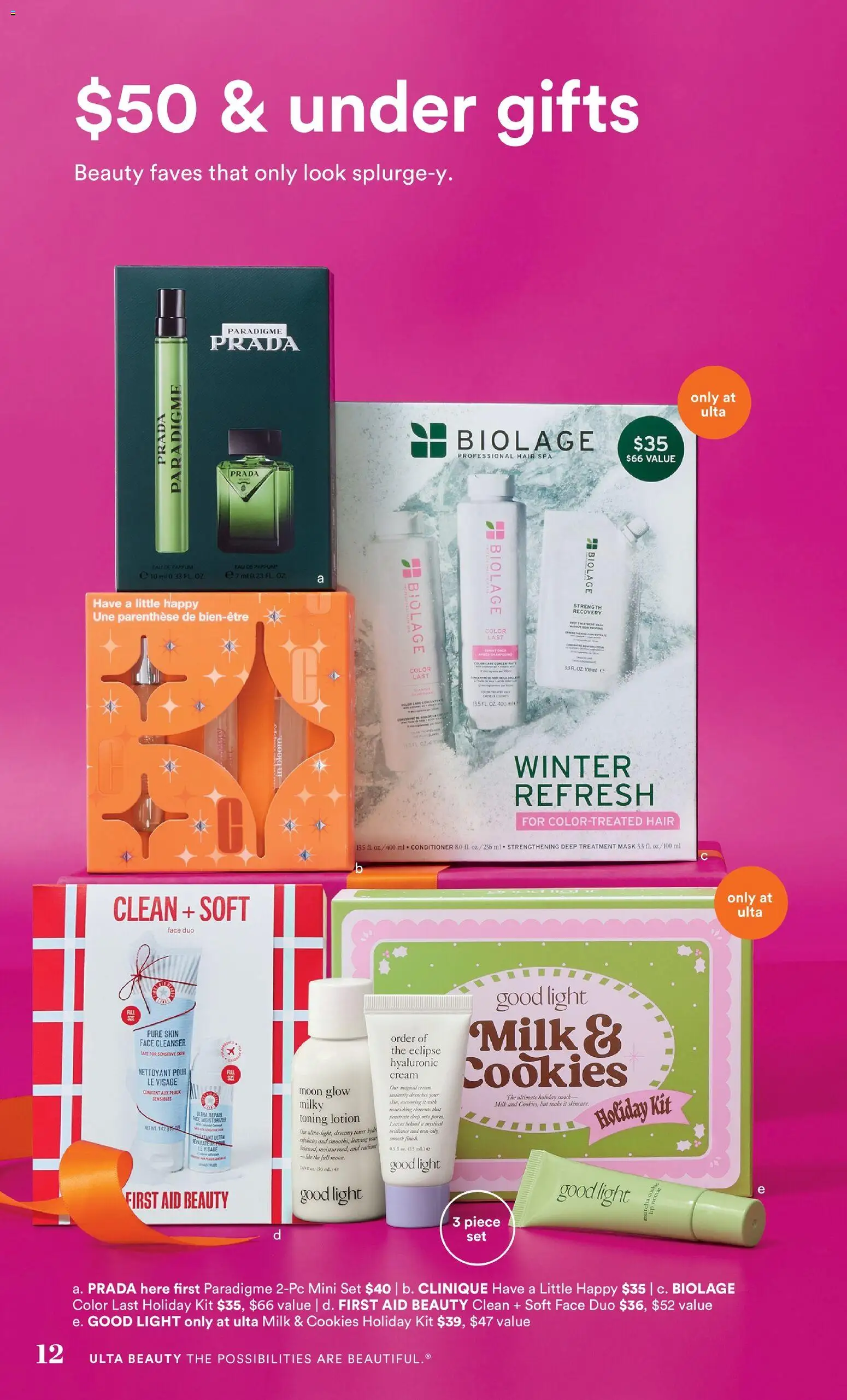 Ulta Beauty Holiday Gift Guide - valid from 15.12.2025 | Page: 12 | Products: Mask, Cream, Cookies, Toner
