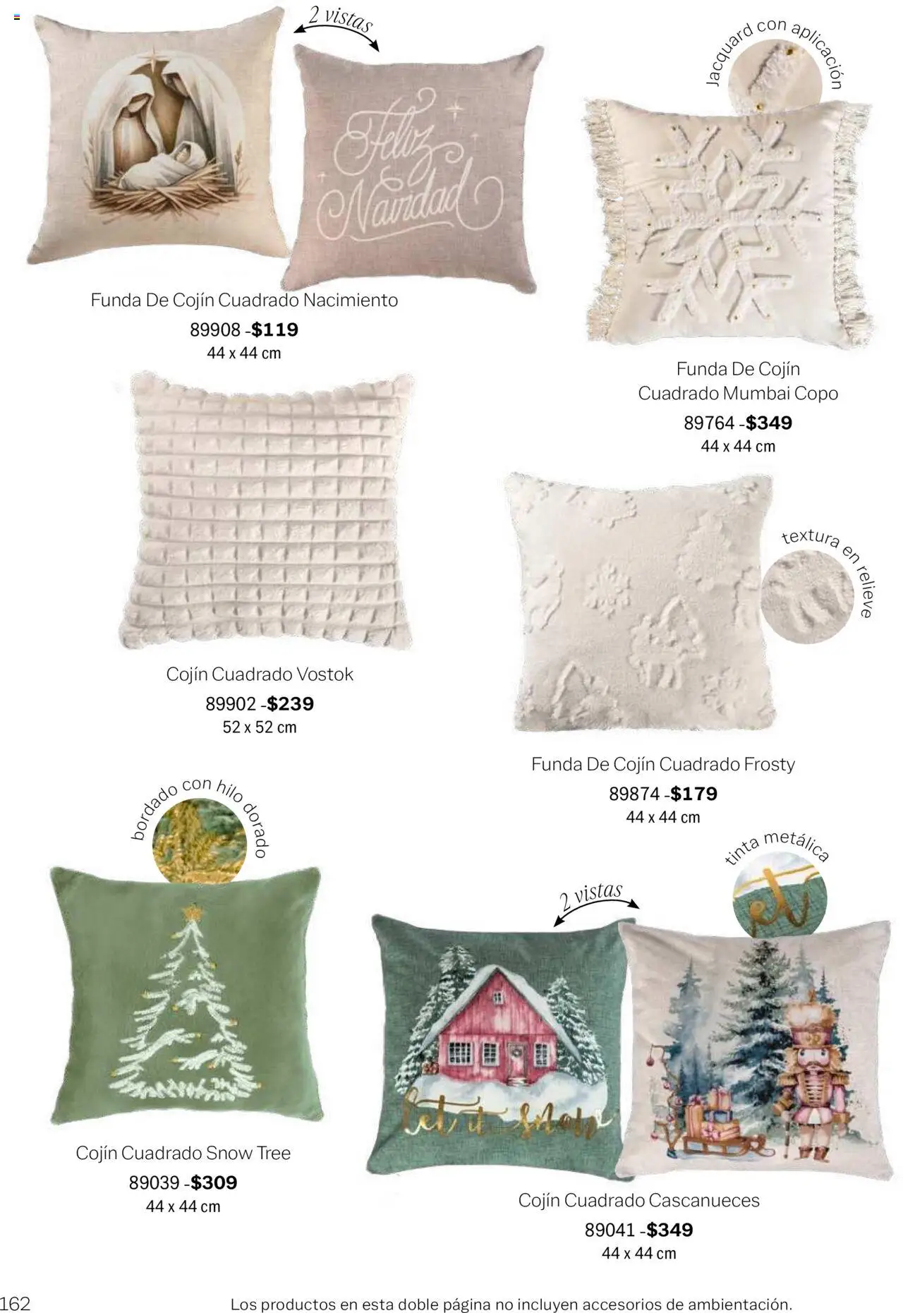 Nuevas ofertas de Vianney válidas en toda la República Mexicana desde el 15.08.2025. ¡Encuentra las mejores ofertas en Vianney - Catálogo Invierno! | Página: 164 | Productos: Funda