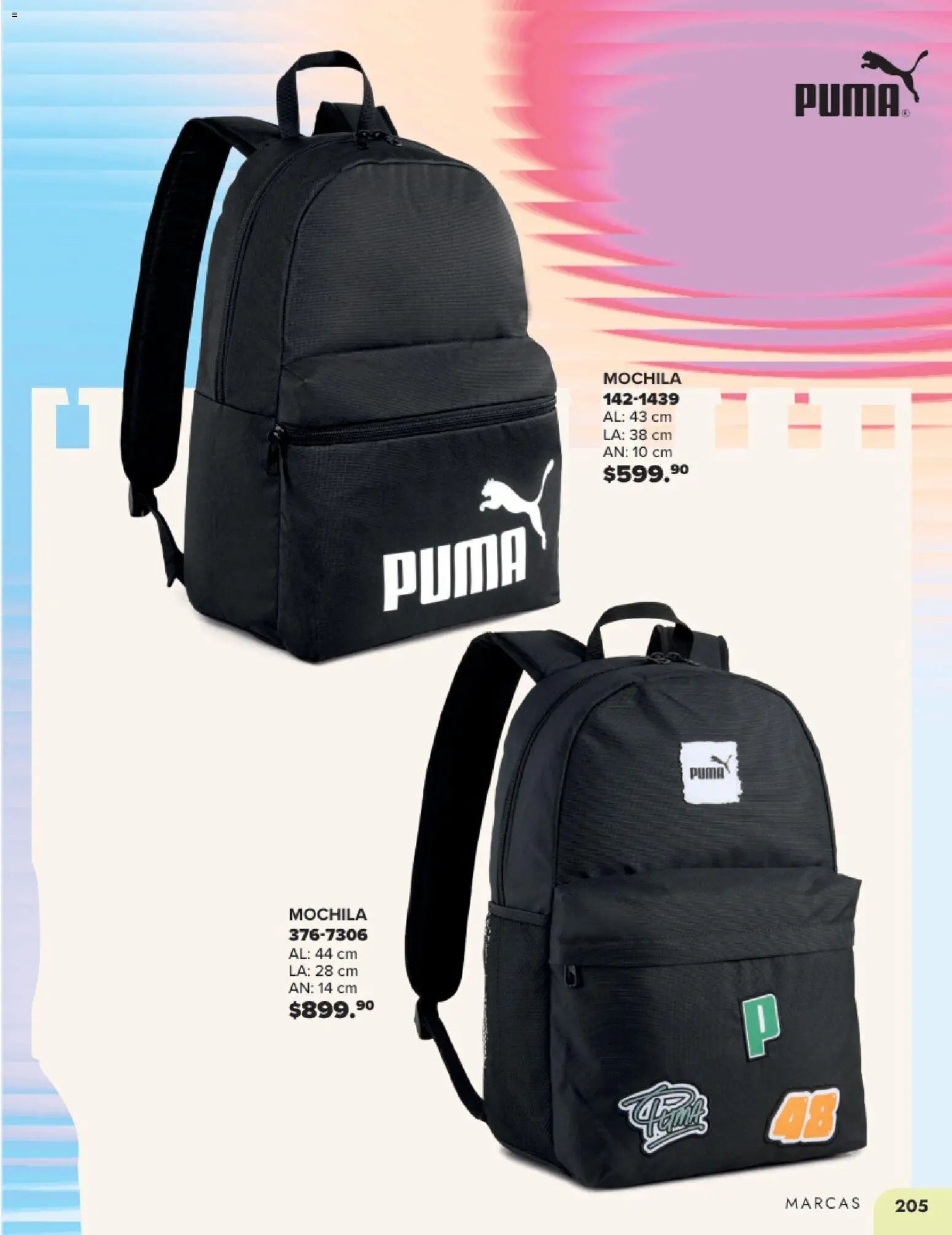 Nuevas ofertas de Andrea válidas en toda la República Mexicana desde el 25.05.2025. ¡Encuentra las mejores ofertas en Andrea catálogo Colegial ! | Página: 205 | Productos: Mochila