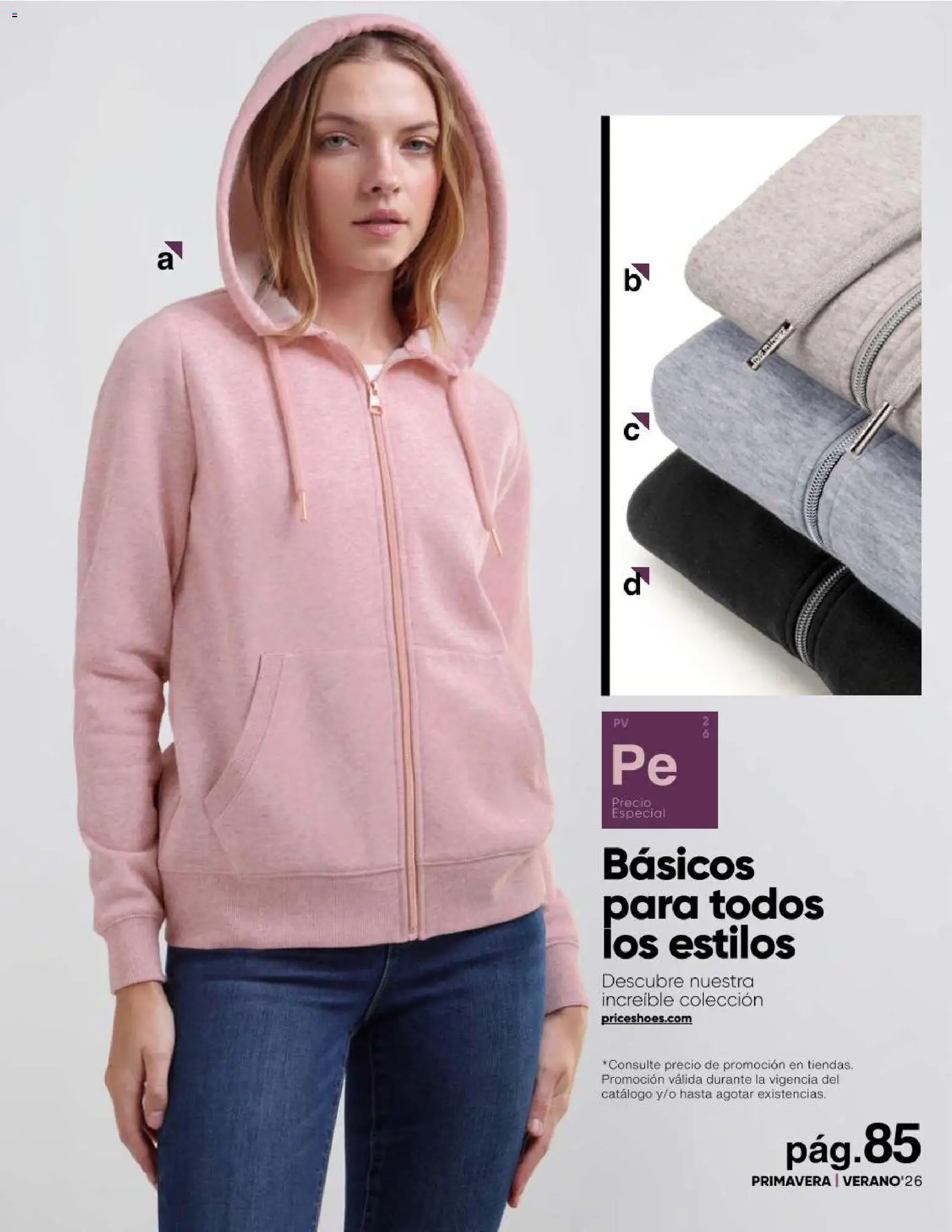 Nuevas ofertas de Price Shoes válidas en toda la República Mexicana desde el 05.02.2026. ¡Encuentra las mejores ofertas en Price Shoes catálogo Collection básicos! | Página: 85