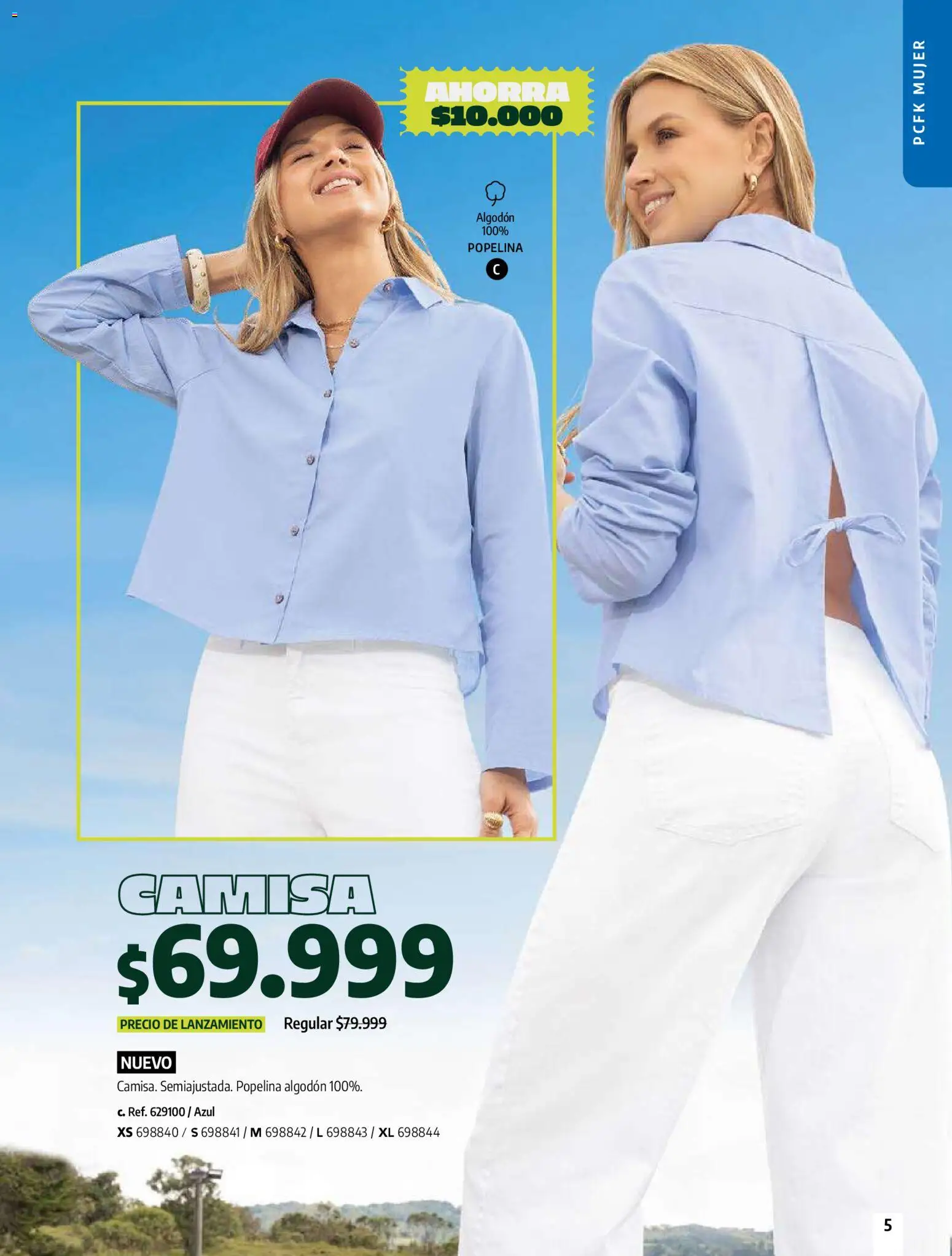 Pacifika revista - valida desde el 01.02.2026 | Página: 5 | Productos: Algodón, Camisa