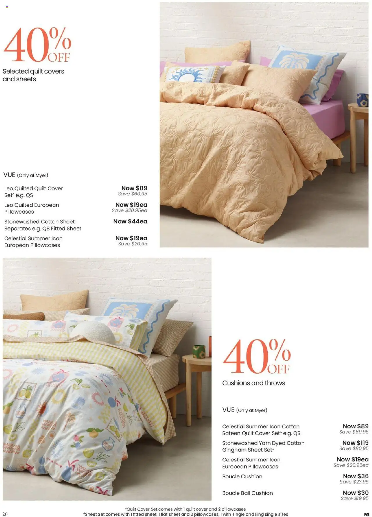 Myer catalogue - valid from 04.08.2025 | Page: 20 | Products: Cushion