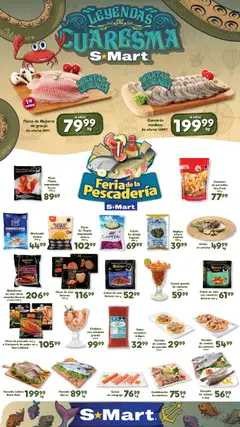 Vista previa de S-Mart folleto Ofertas de feria Monterrey, nuevo folleto de la tienda, válido en México a partir del 17.02.2026