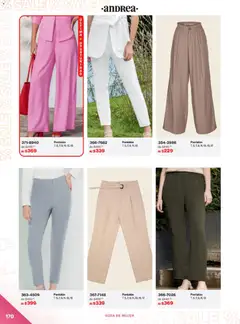 Vista previa de Andrea catálogo Outlet, nuevo folleto de la tienda, válido en México a partir del 21.12.2025 | Página: 170 | Productos: Ropa