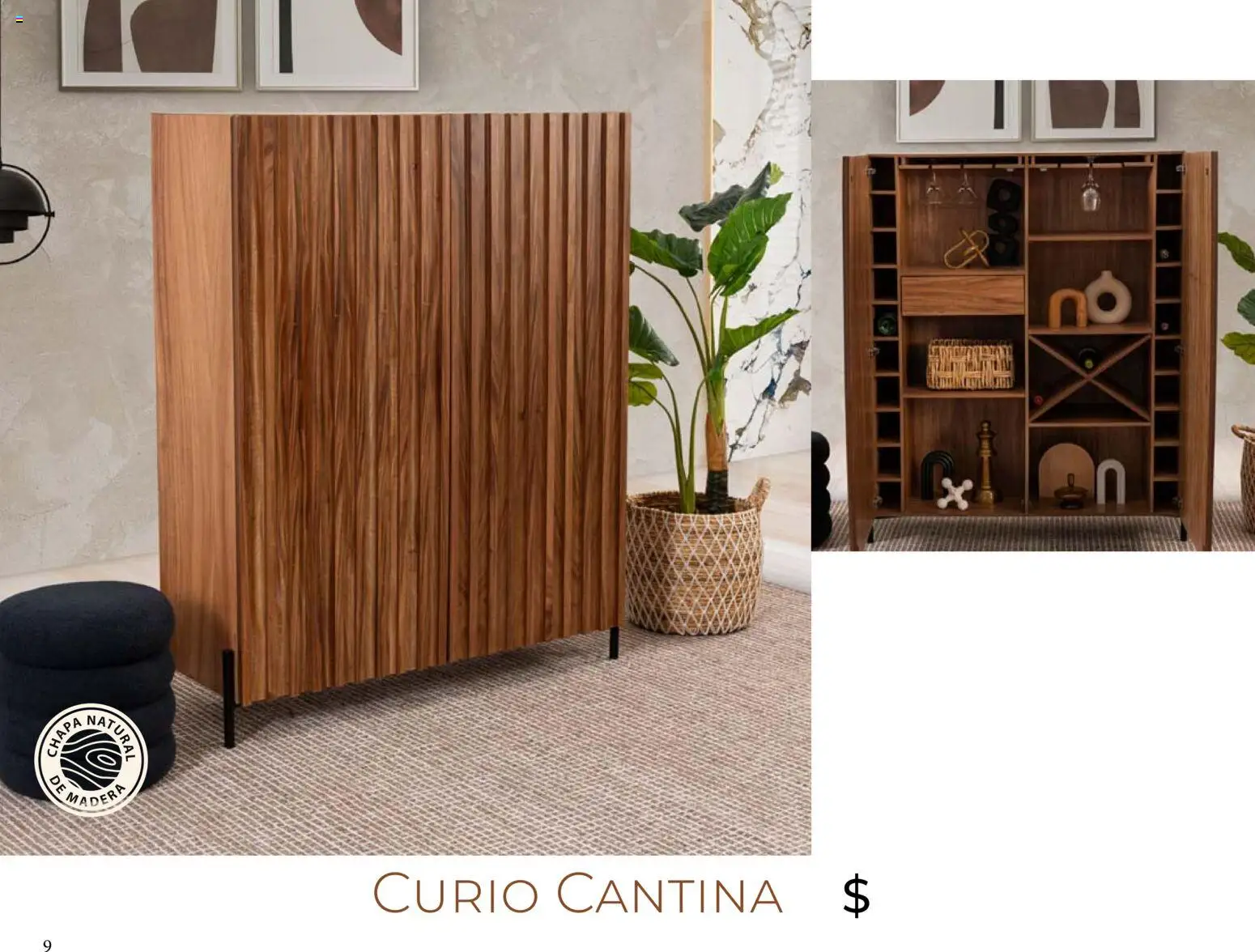 Nuevas ofertas de Muebles Dico válidas en toda la República Mexicana desde el 22.11.2025. ¡Encuentra las mejores ofertas en Muebles Dico catálogo  Cantina Bar! | Página: 9 | Productos: Chapa