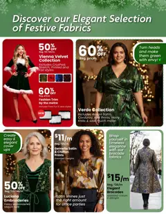 Preview of Fabricland flyer / circulaire from shop Fabricland valid from 01.12.2025 | Page: 2