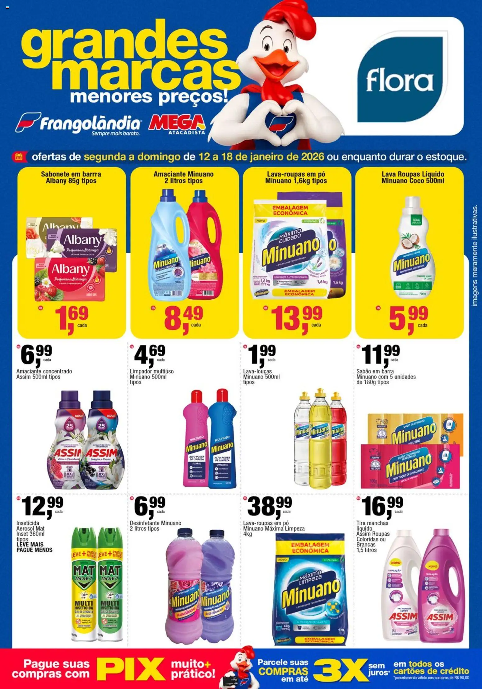 Frangolândia Folheto - válido de 12.01.2026 | Página: 1 | Produtos: Coco, Pó, Sabão, Perfumes