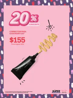 Vista previa de CORRECTOR PARA OJOS MARY KAY®, Yellow concealer for eyes., nuevo folleto de la tienda, válido en México a partir del 24.10.2025 | Página: 5 | Productos: Corrector