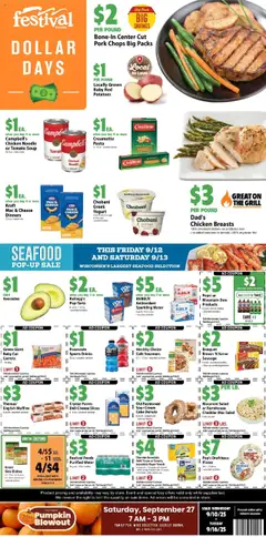 Preview of Festival Foods weekly ads valid from 10.09.2025