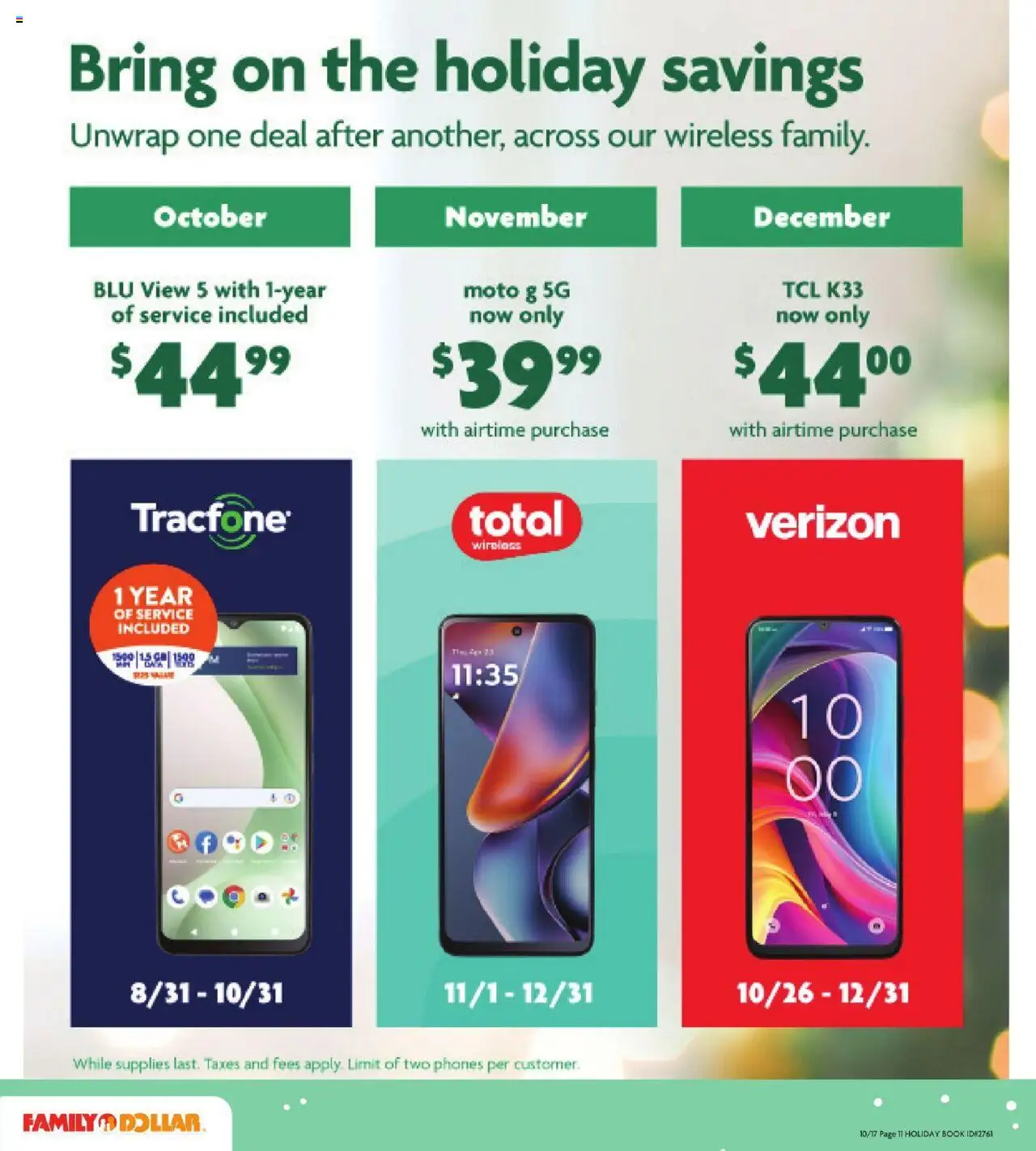 Family Dollar Holiday Book - valid from 17.10.2025 | Page: 16