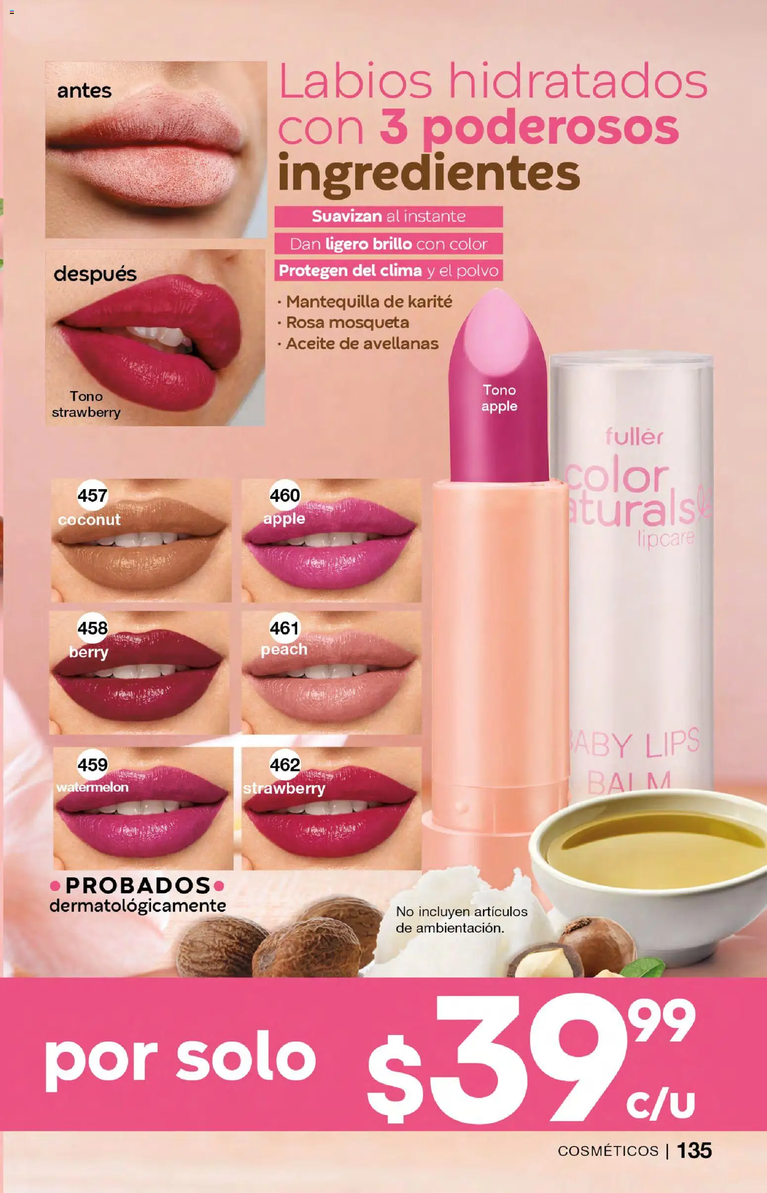 Nuevas ofertas de Fuller válidas en toda la República Mexicana desde el 07.01.2026. ¡Encuentra las mejores ofertas en Fuller campaña 20 2026! | Página: 135 | Productos: Mantequilla, Brillo, Aceite, Polvo