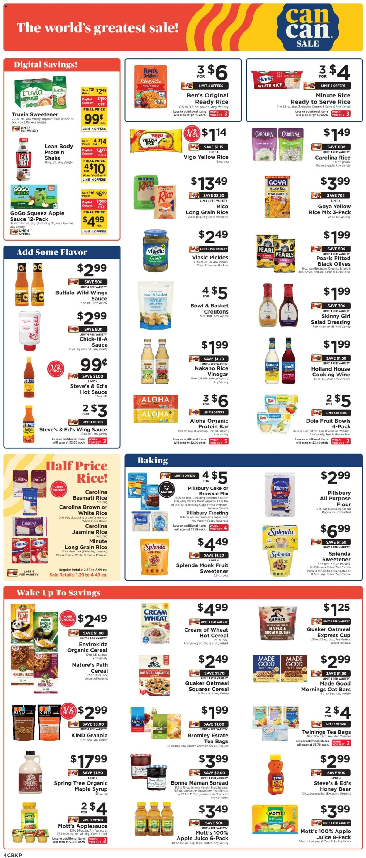 ShopRite Weekly Ad 2 - valid from 04.01.2026 | Page: 5 | Products: Box, Bread, Wine, Bag