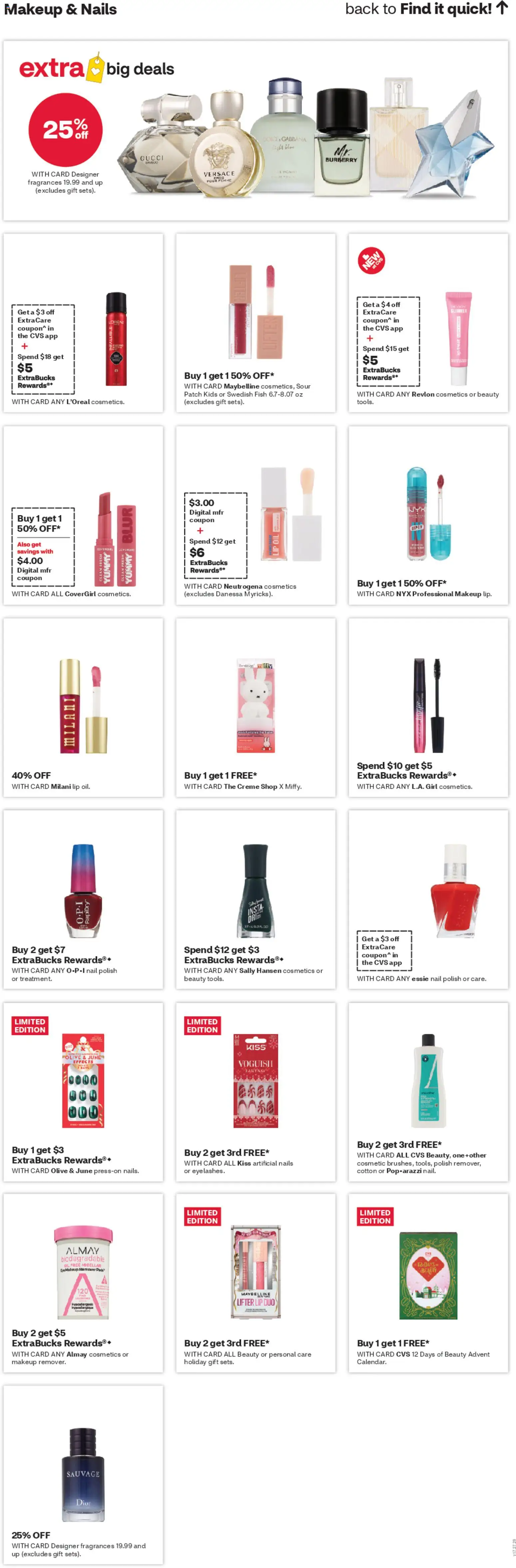 CVS Pharmacy Weekly Ad - CT - valid from 21.12.2025 | Page: 11 | Products: Nail, Nail polish, Oil, Fish
