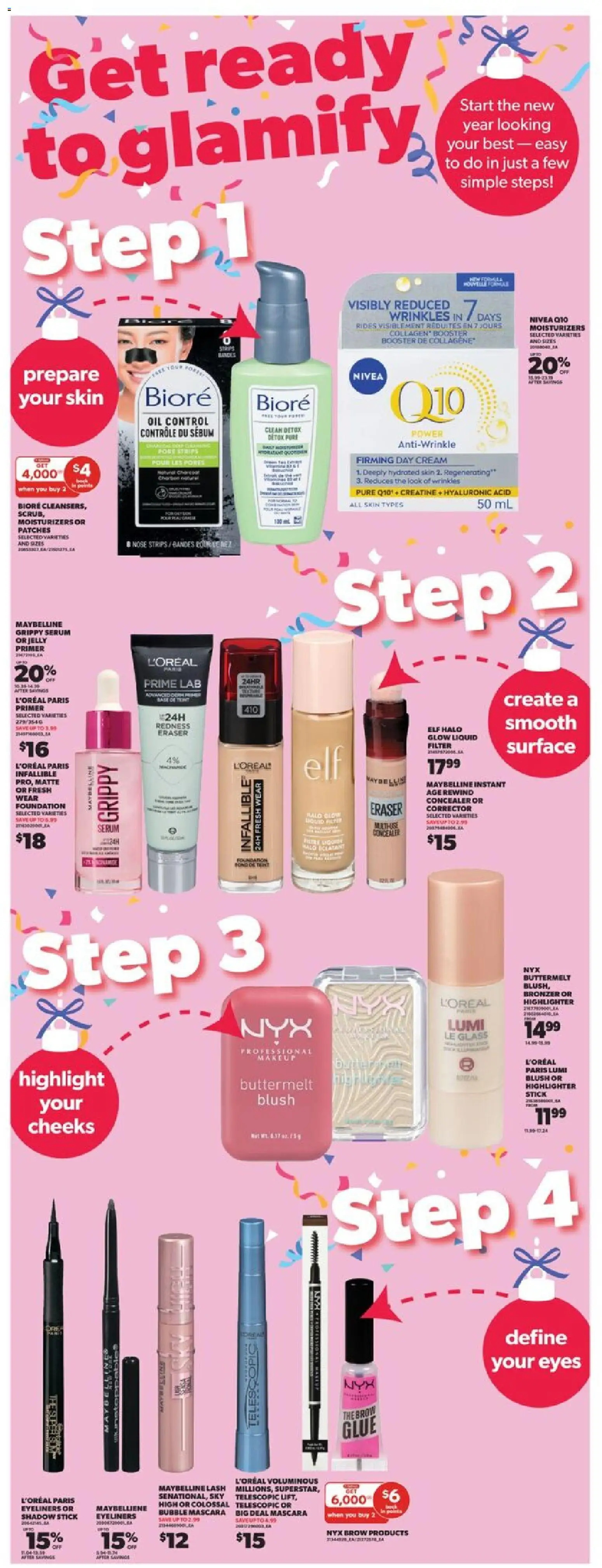 Real Canadian Superstore flyer valid from 11.12.2025 | Page: 27 | Products: Cream, Bronzer, Blush, Oil