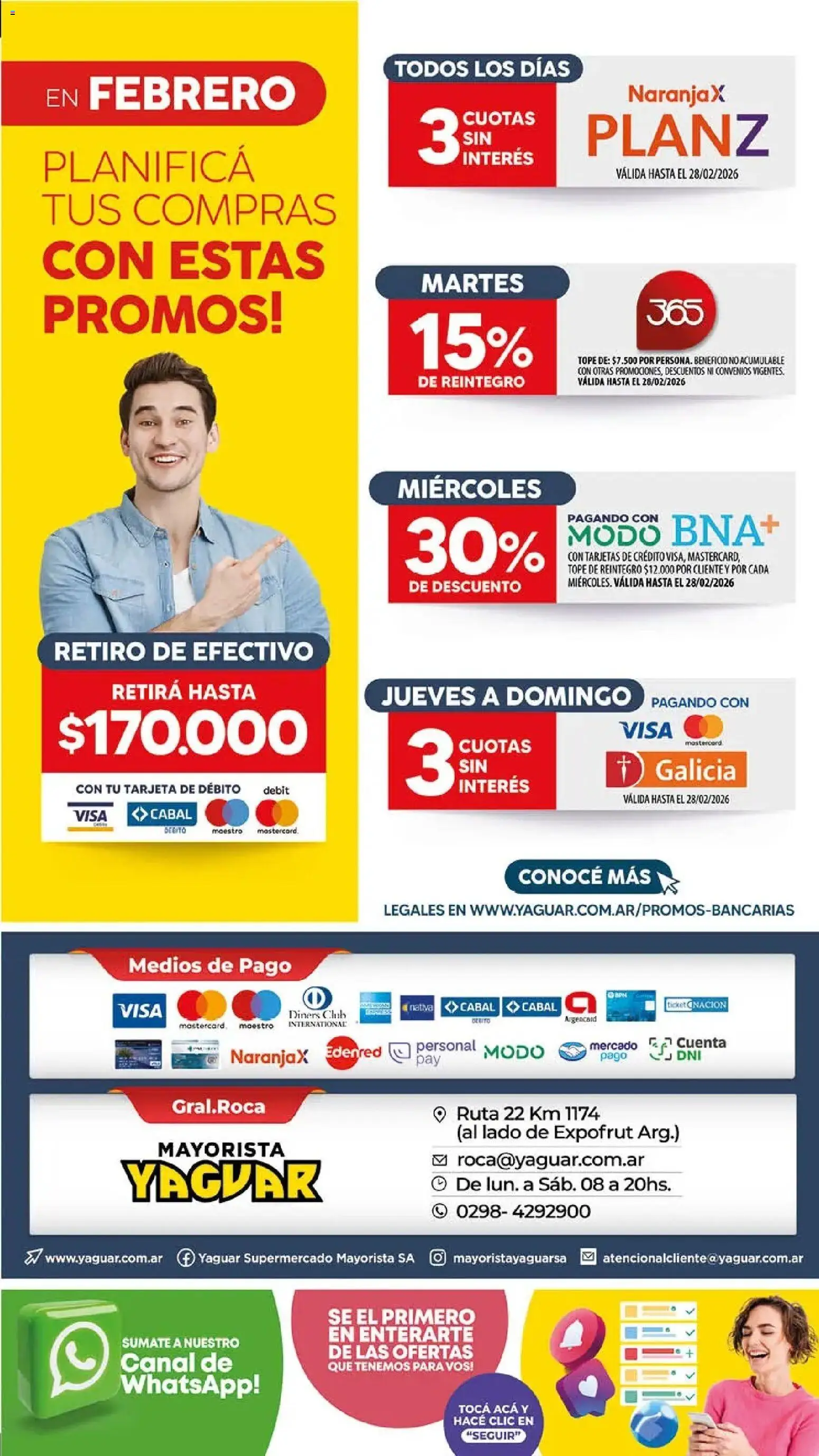 Yaguar - Oferta Semanal General Roca │ válido desde el 23.02.2026 | Página: 17
