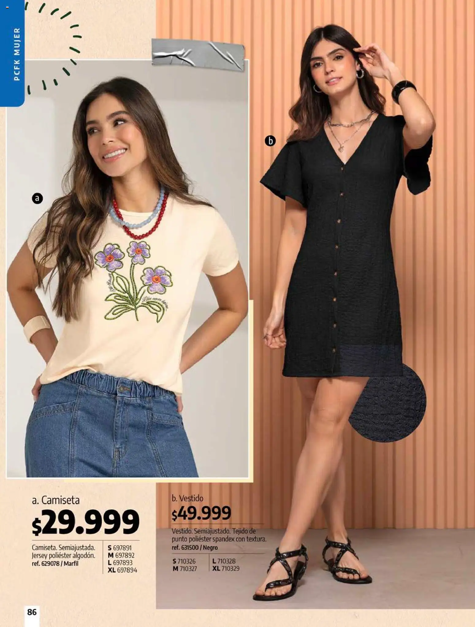 Pacifika revista - valida desde el 01.08.2026 | Página: 86 | Productos: Camiseta, Vestido