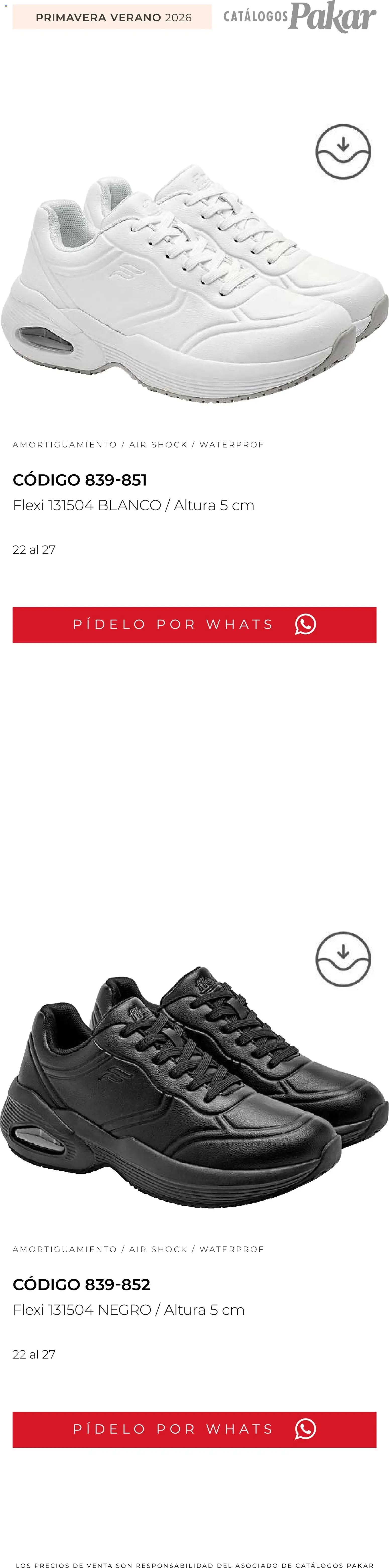 Nuevas ofertas de SC Pakar válidas en toda la República Mexicana desde el 04.03.2026. ¡Encuentra las mejores ofertas en SC Pakar catálogo Flexi PV26! | Página: 124