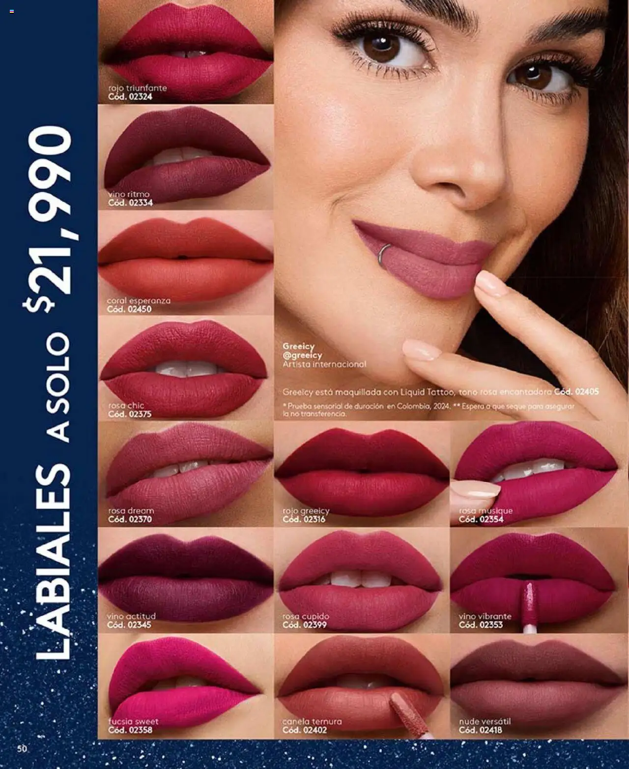 Ésika revista - valida desde el 14.10.2025 | Página: 50 | Productos: Vino