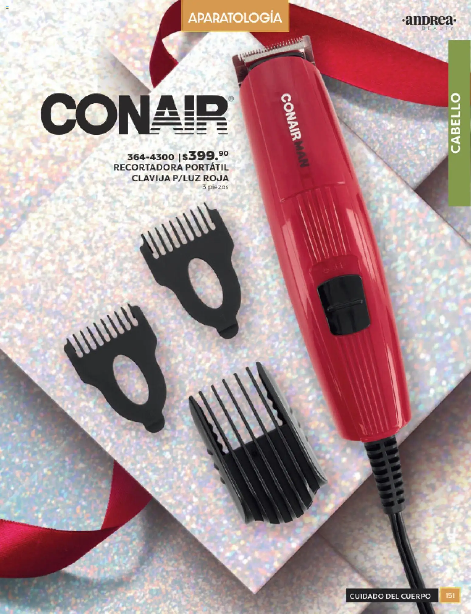 Nuevas ofertas de Andrea válidas en toda la República Mexicana desde el 31.10.2025. ¡Encuentra las mejores ofertas en Andrea catálogo Beauty! | Página: 151