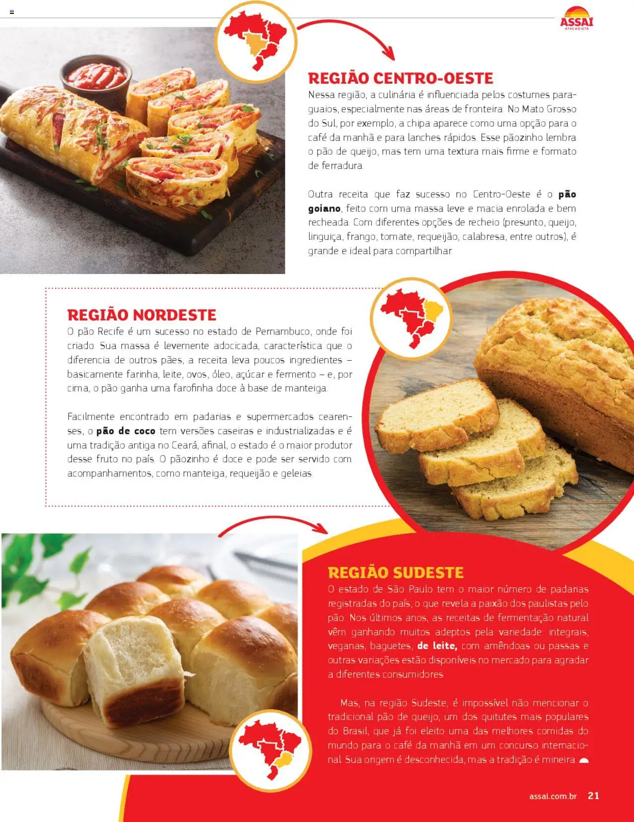 Assaí Atacadista Folheto - válido de 01.07.2025 | Página: 21 | Produtos: Pão, Café, Base, Amêndoas