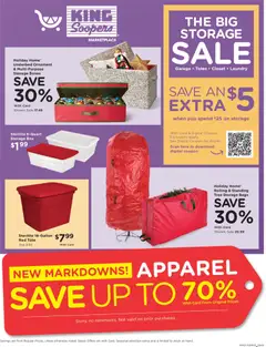 Preview of King Soopers weekly ads valid from 07.01.2026