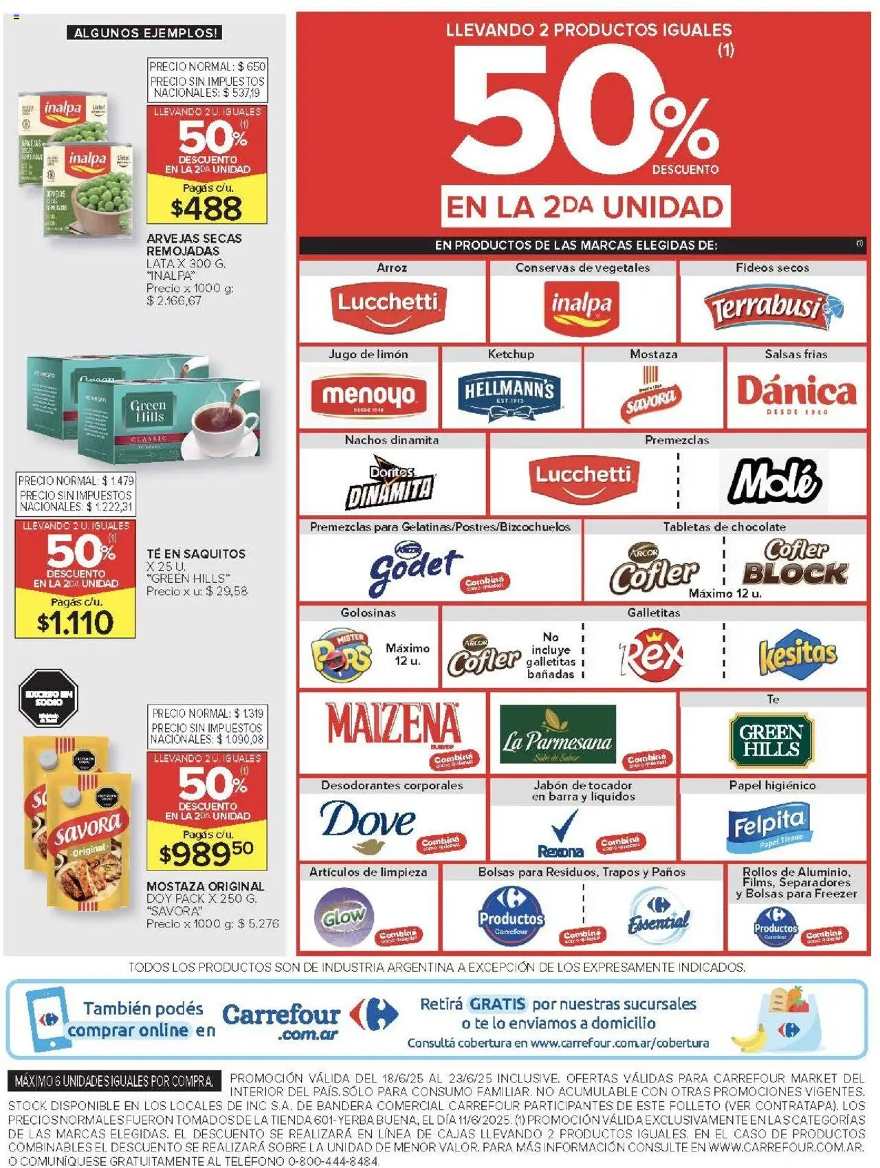 Carrefour ofertas │ válido desde el 18.06.2025 | Página: 29 | Productos: Caso, Freezer, Chocolate, Golosinas