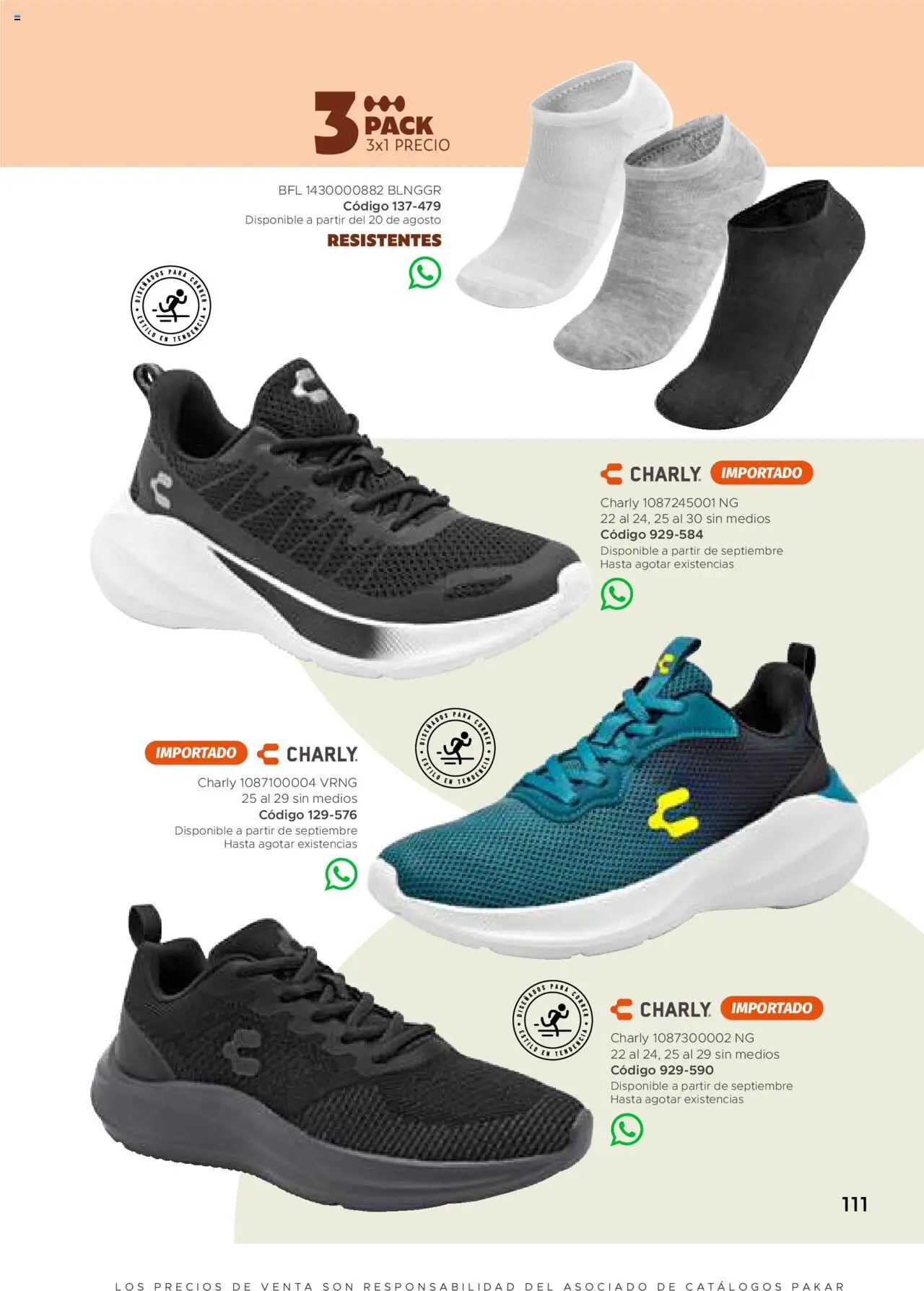 Nuevas ofertas de SC Pakar válidas en toda la República Mexicana desde el 24.07.2025. ¡Encuentra las mejores ofertas en SC Pakar - Catálogo Hombre otoño / invierno! | Página: 111