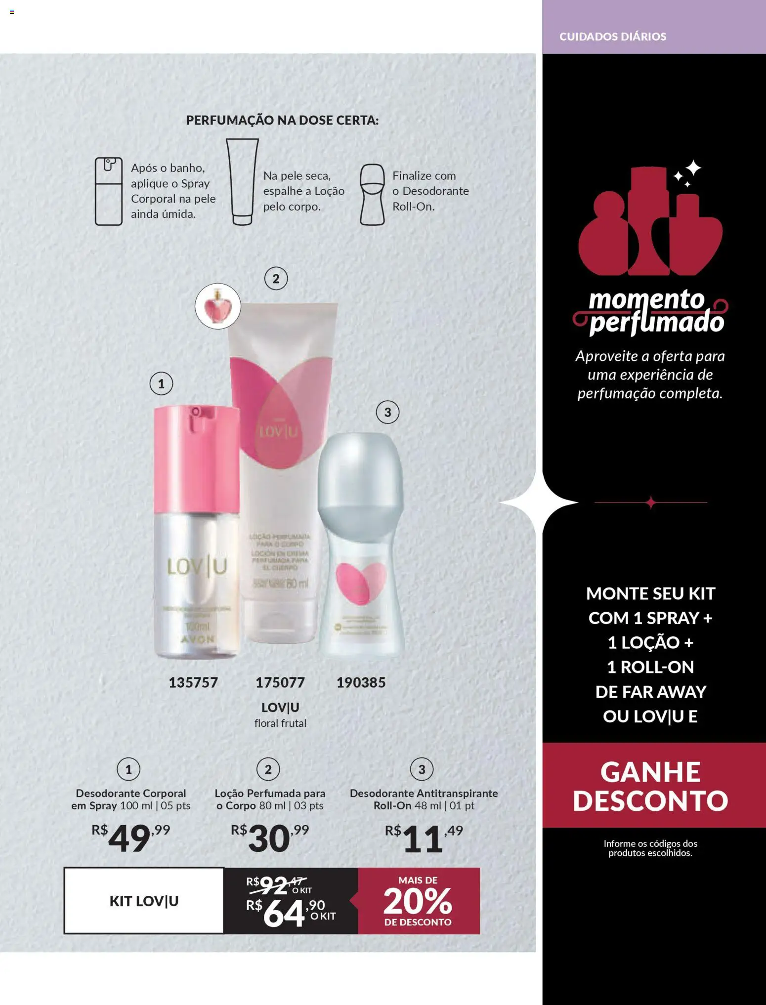 Avon Folheto - válido de 18.02.2026 | Página: 135 | Produtos: Desodorante