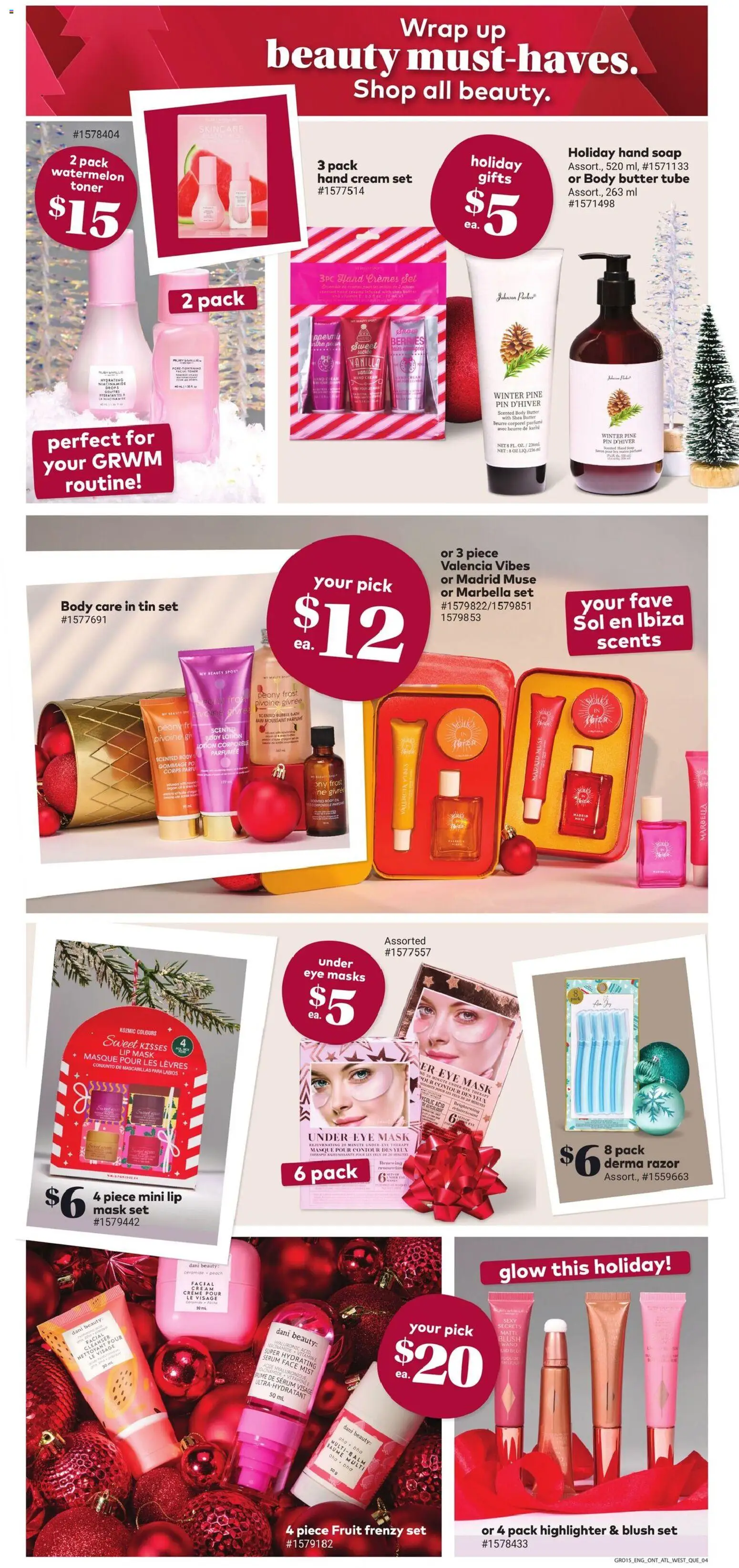 Giant Tiger flyer valid from 12.11.2025 | Page: 4 | Products: Cream, Blush, Hand cream, Butter
